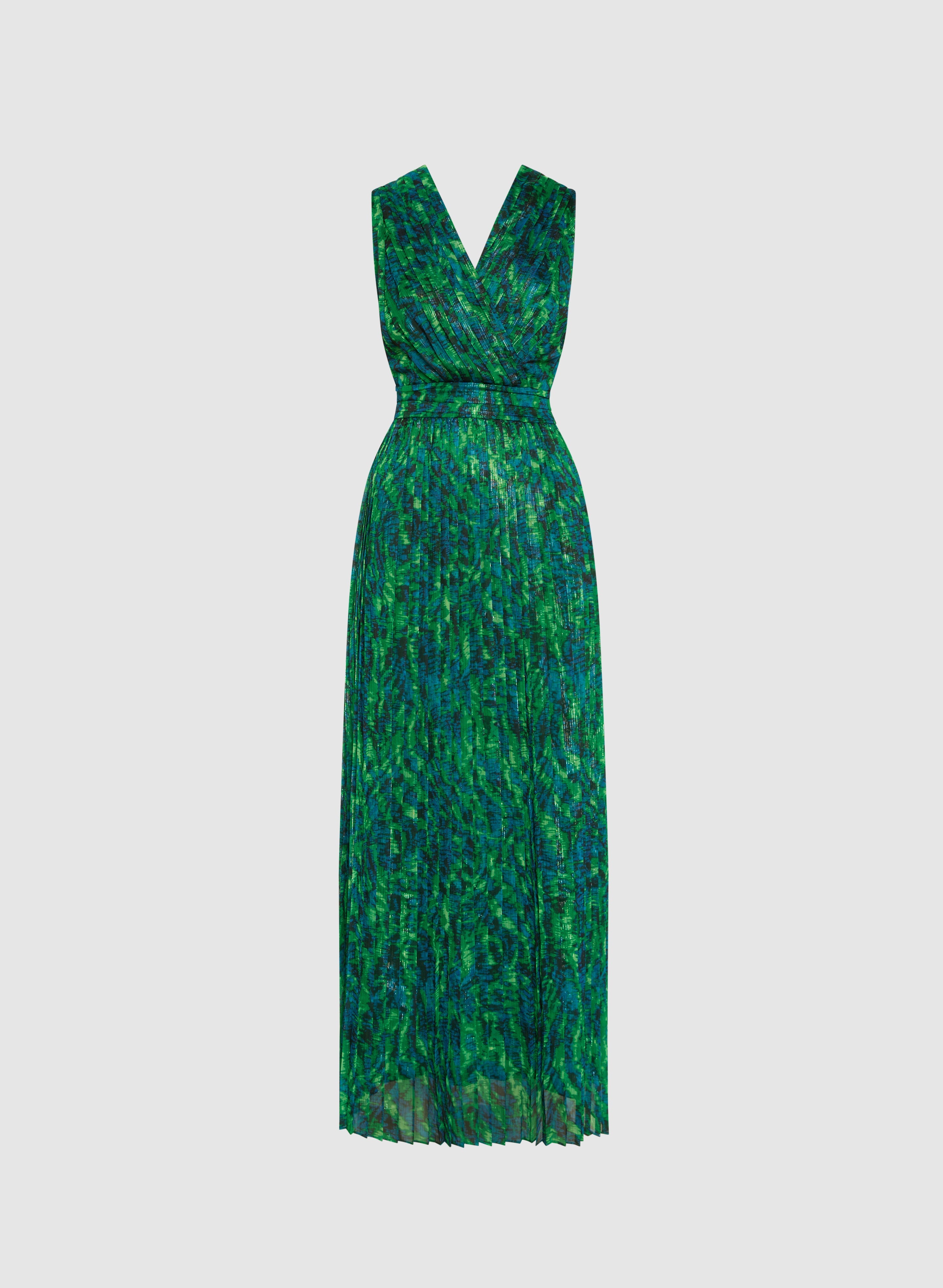 Chiffon Abstract Print Dress