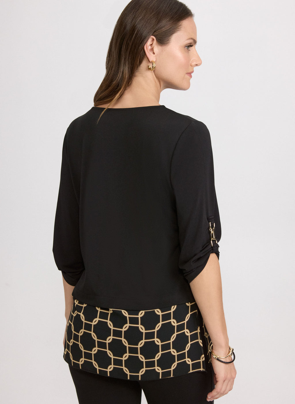 Chain Print Top