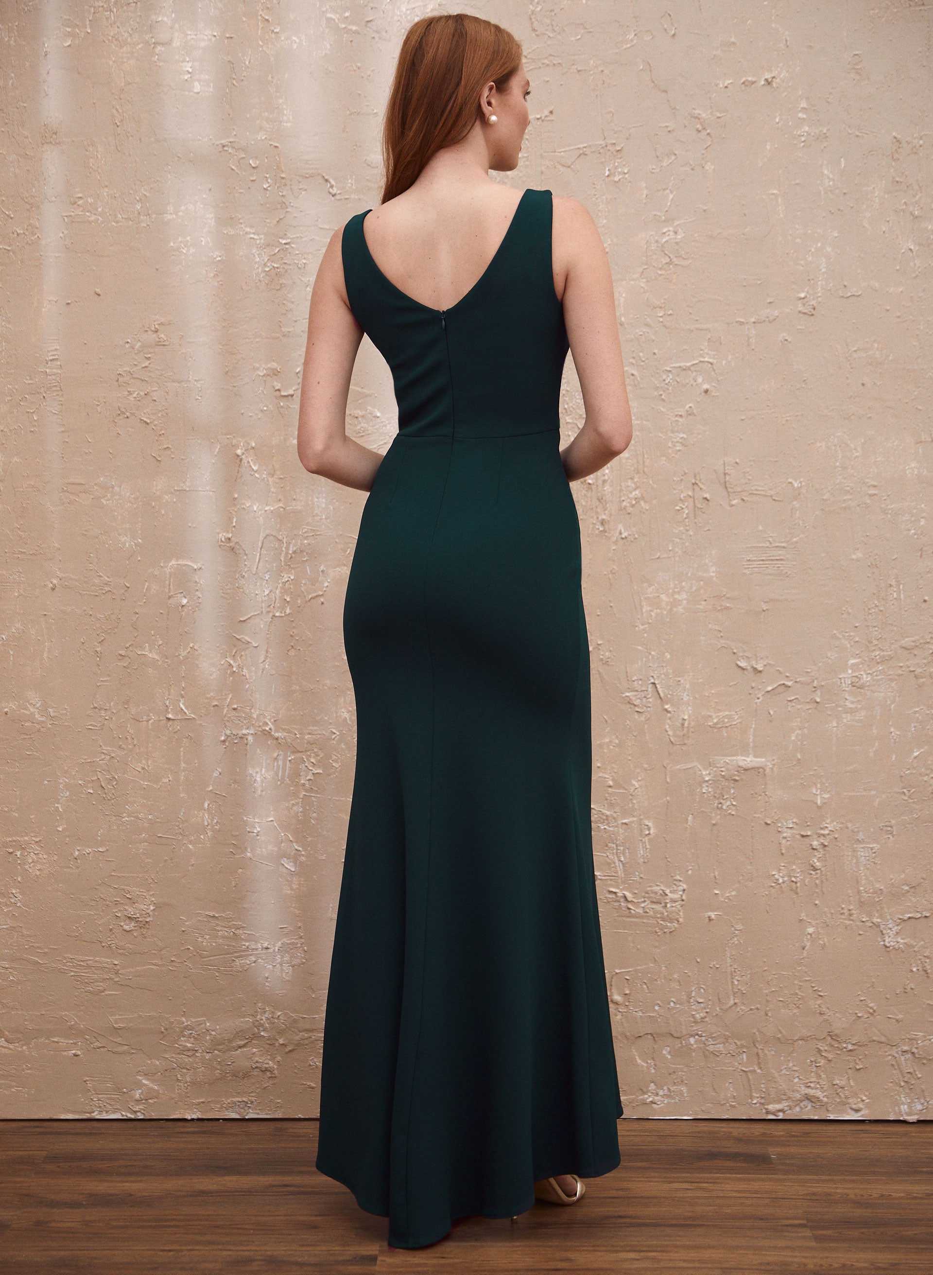 Cascading Ruffle Dress