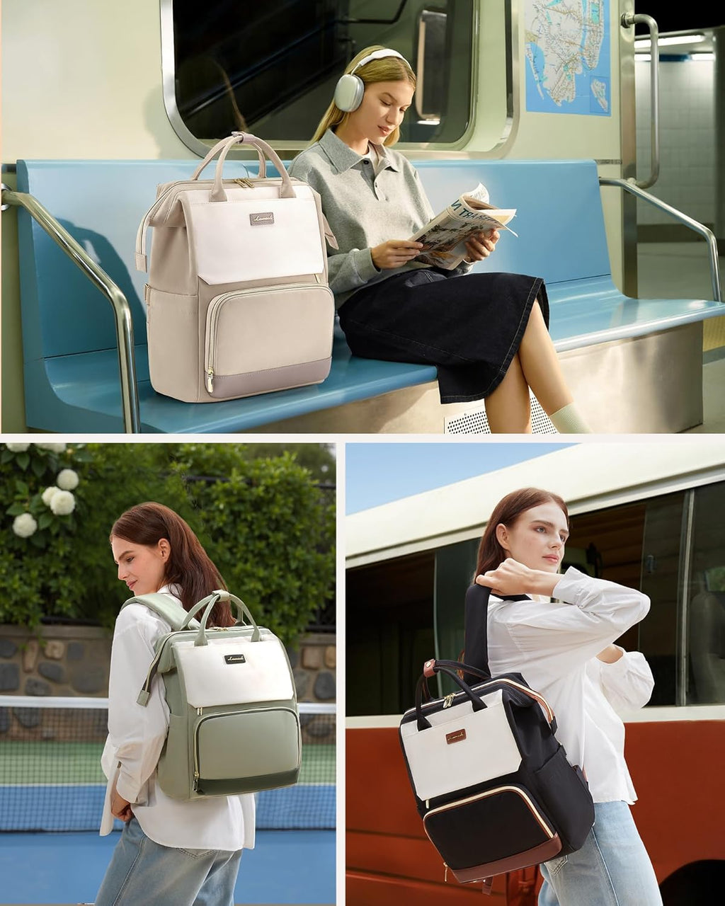 Cute Casual Laptop Backpack, 15.6 17.3, 5000