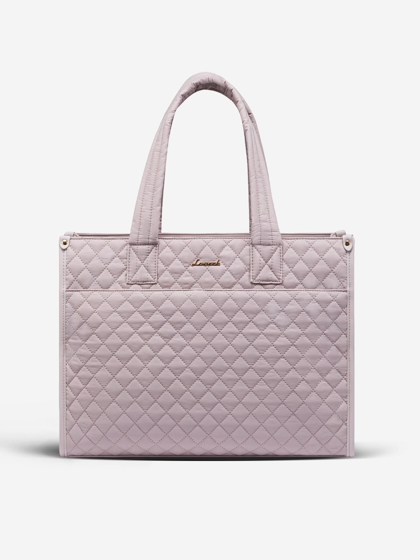 2Pcs Quilted Work Tote Bag, 15.6 17.3