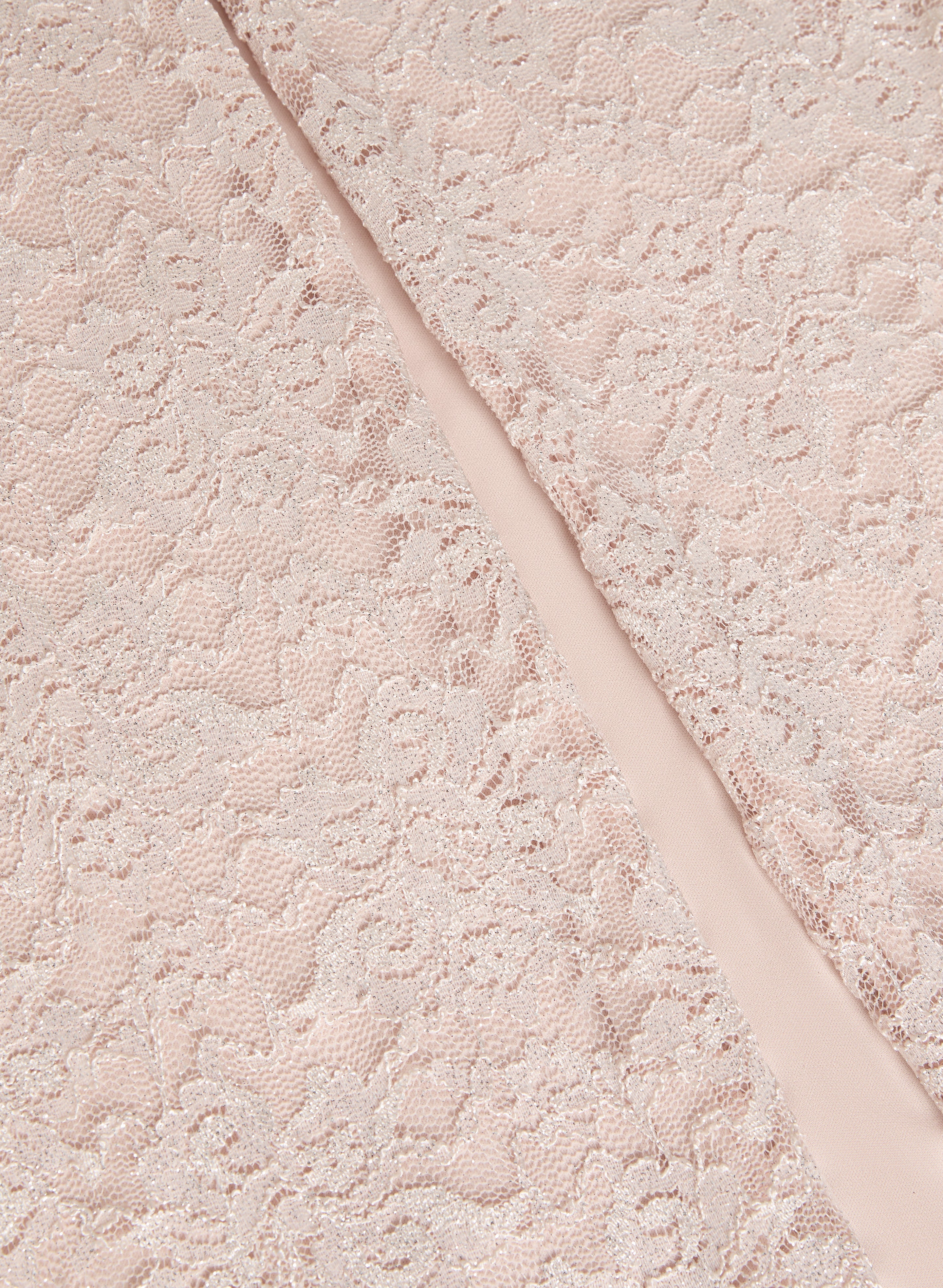 Corset-Style Lace Dress