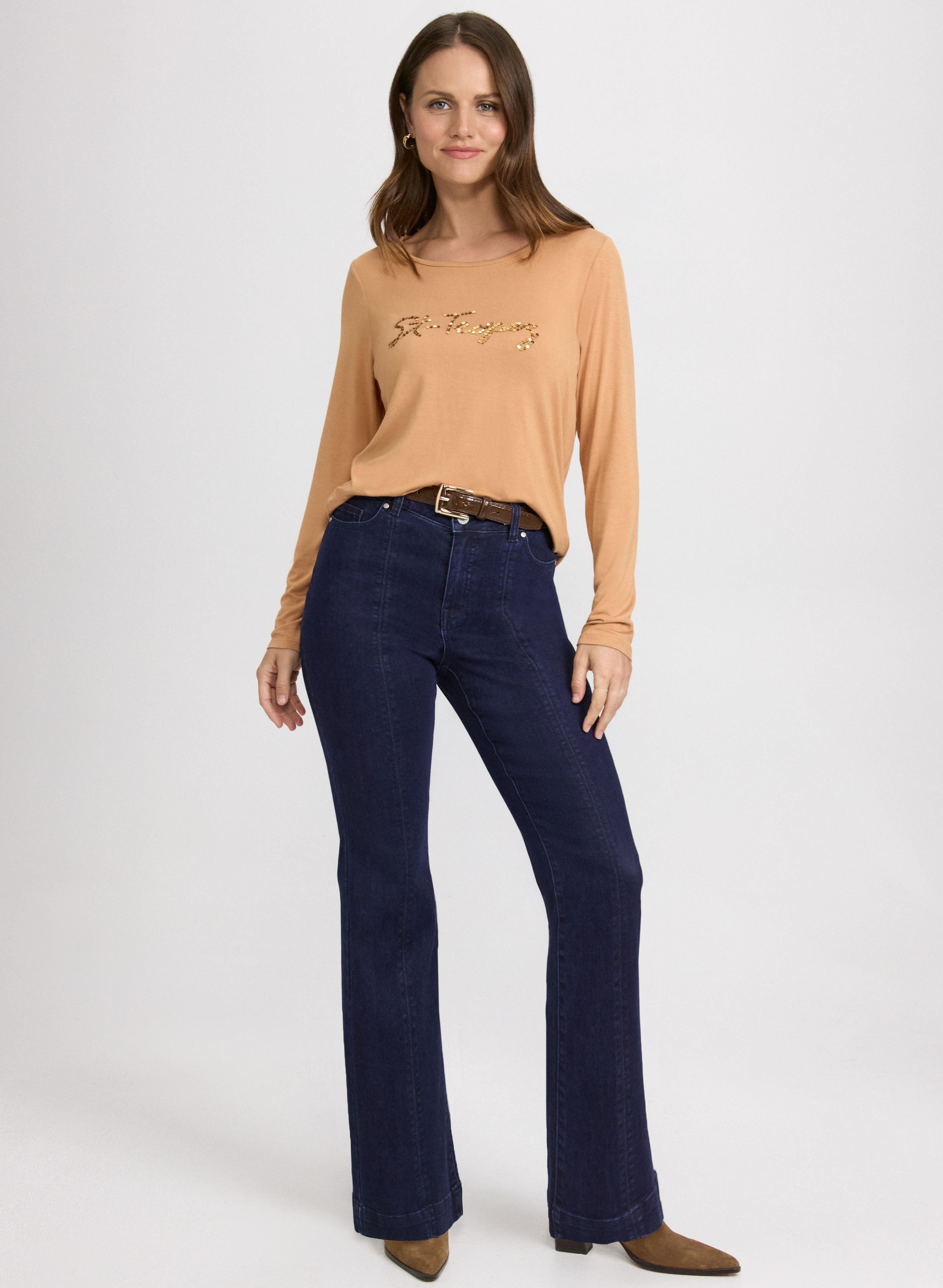 'St-Tropez' Long Sleeve T-Shirt