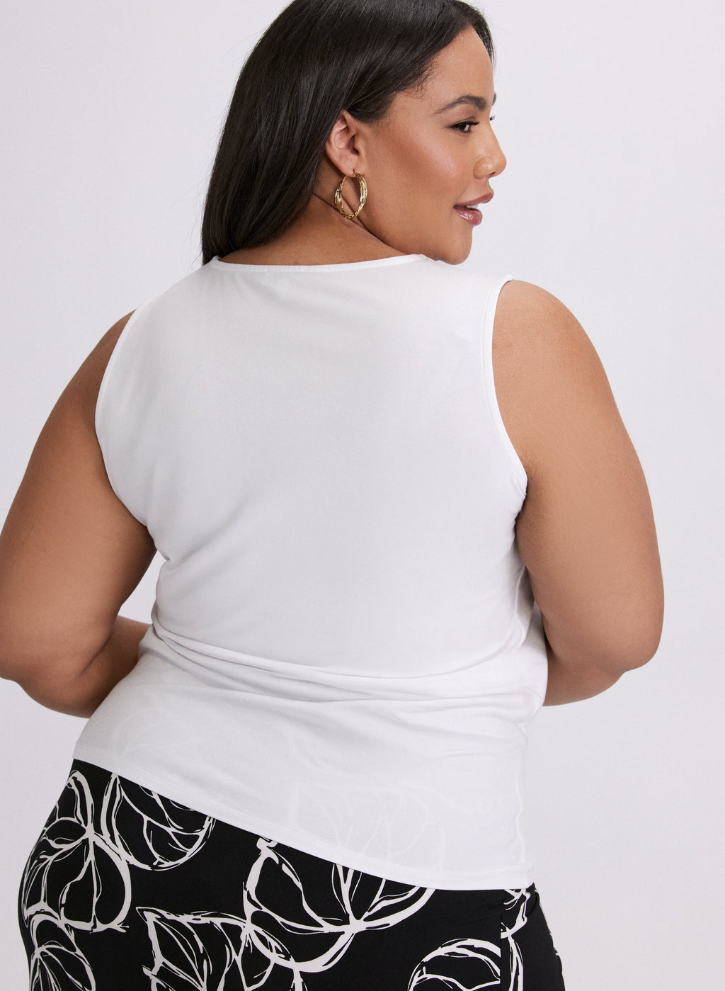 Cotton-Blend Tank Top