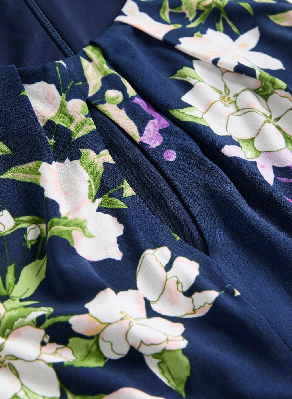 Botanical Empire Waist Dress