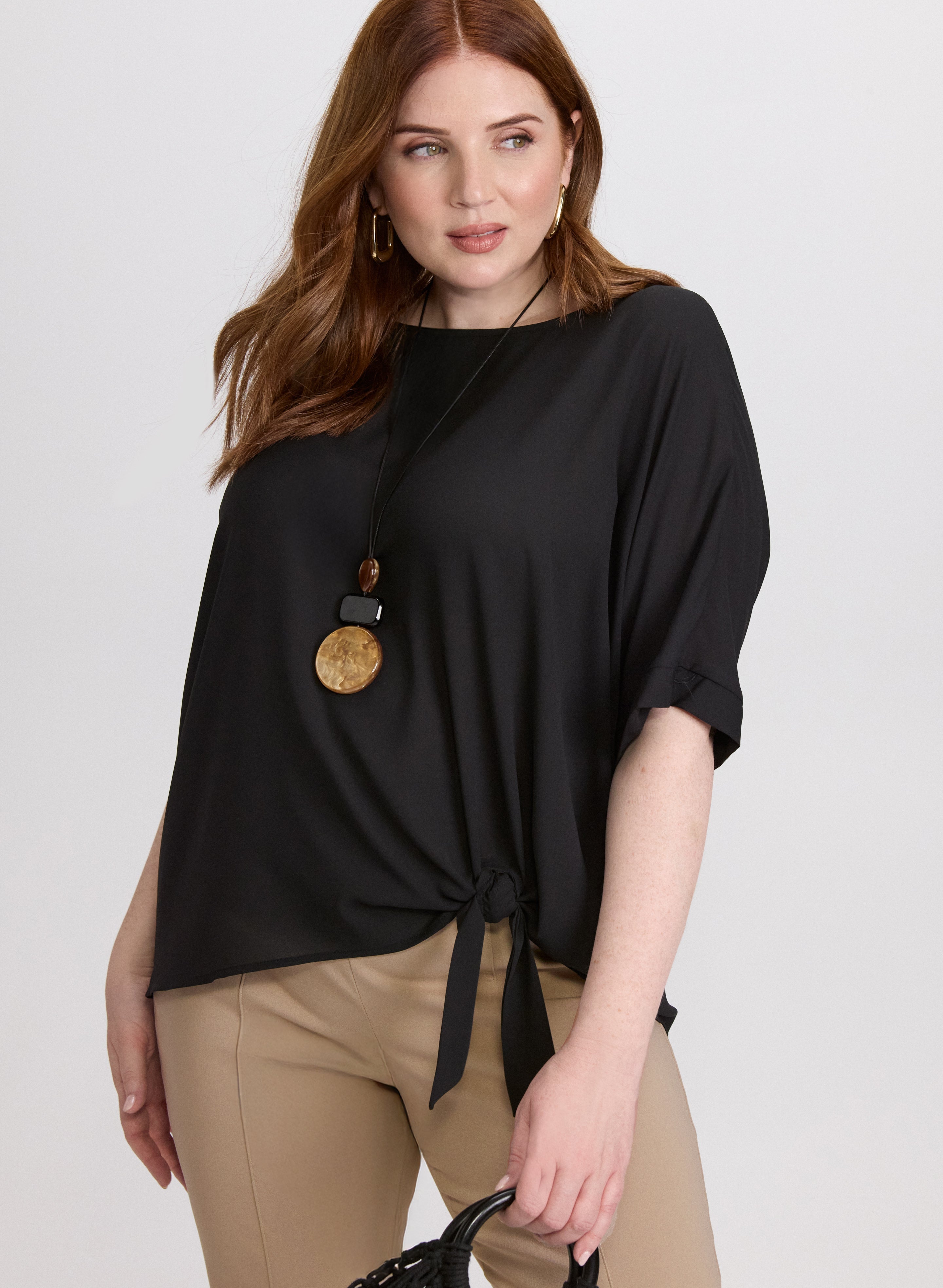 Boat Neck Blouse