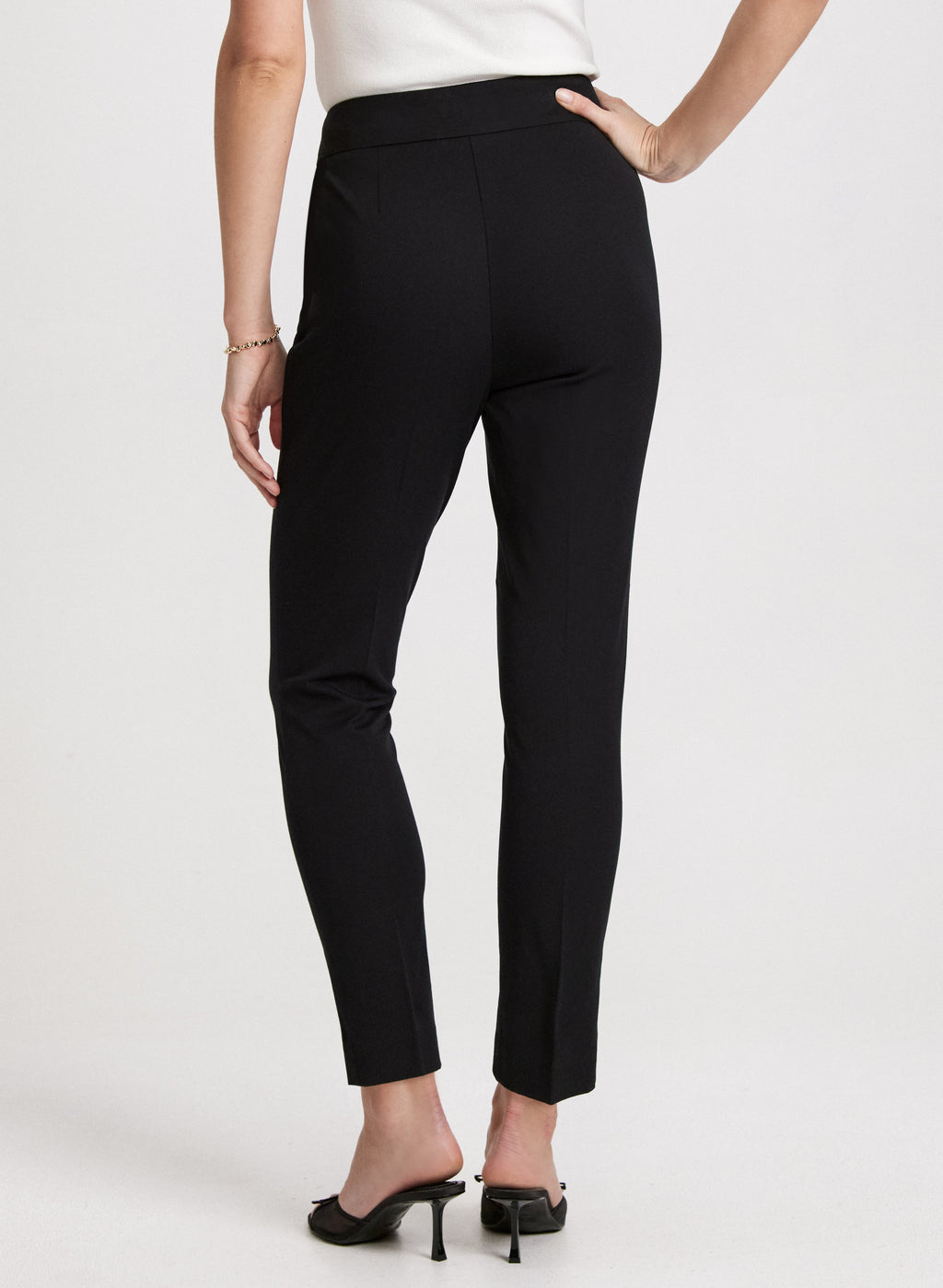 City Fit Front Slit Pants