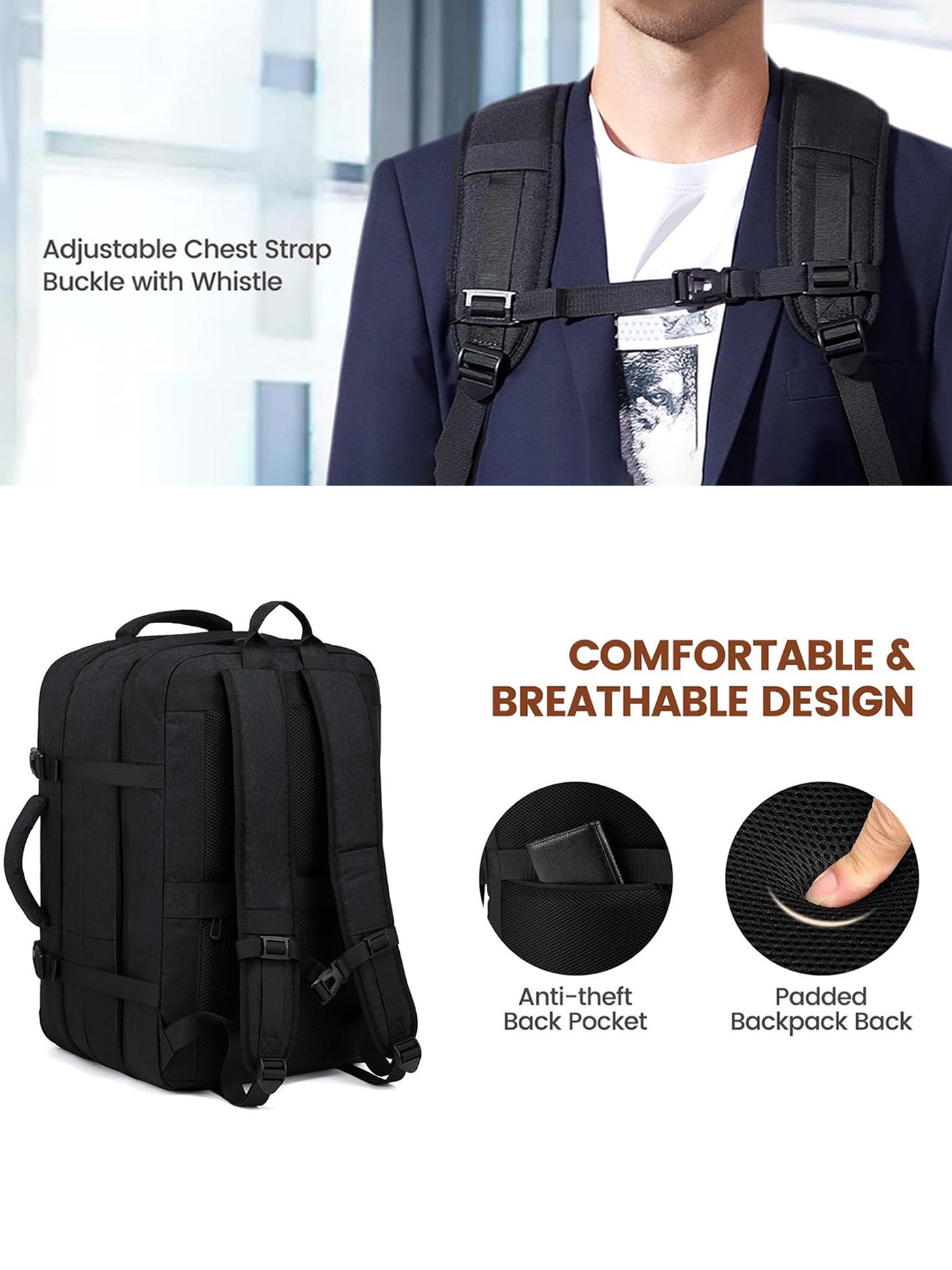 4Pcs Cloudwalker Ⅰ Backpack, 30L 40L