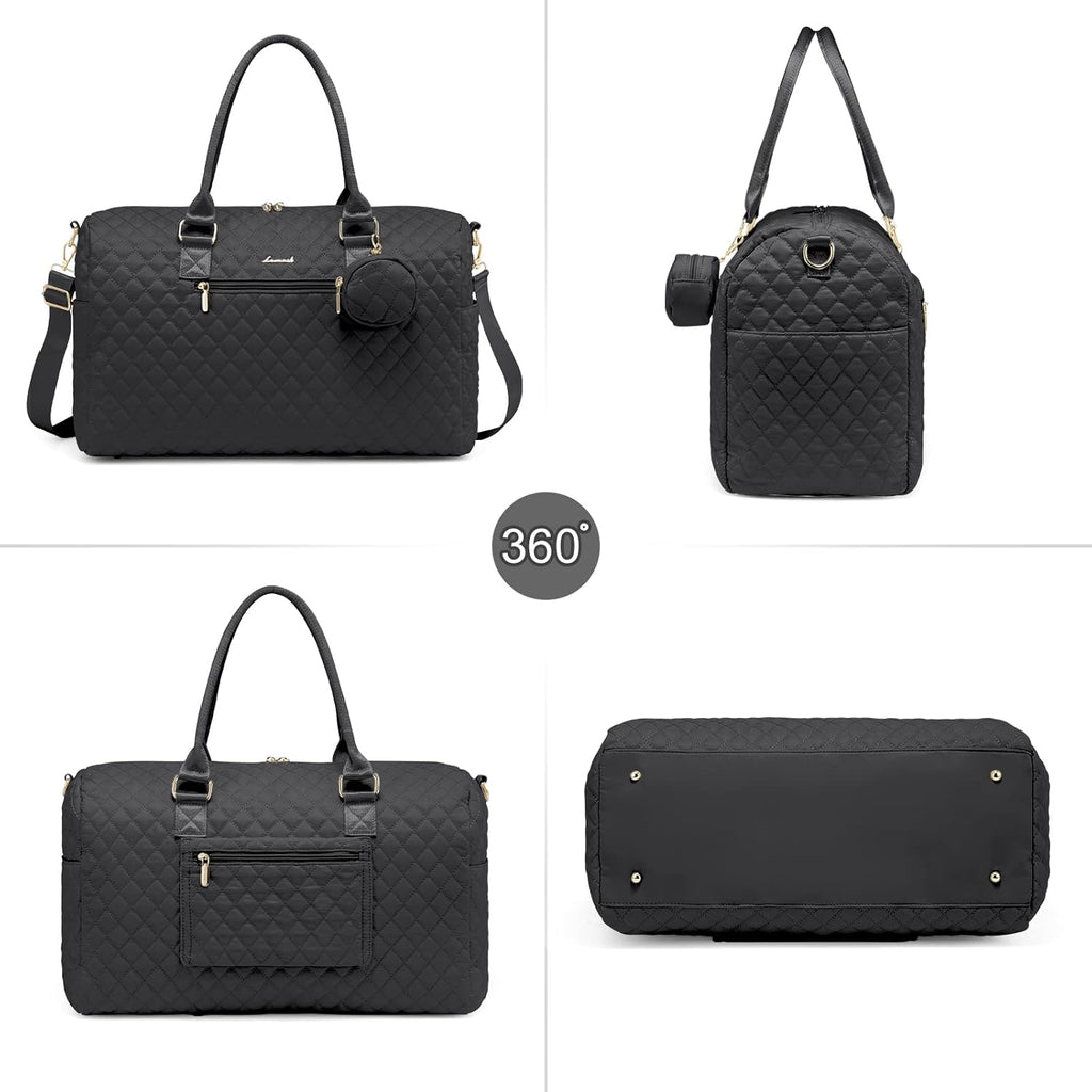 5Pcs Quilted Diaper Tote Bag