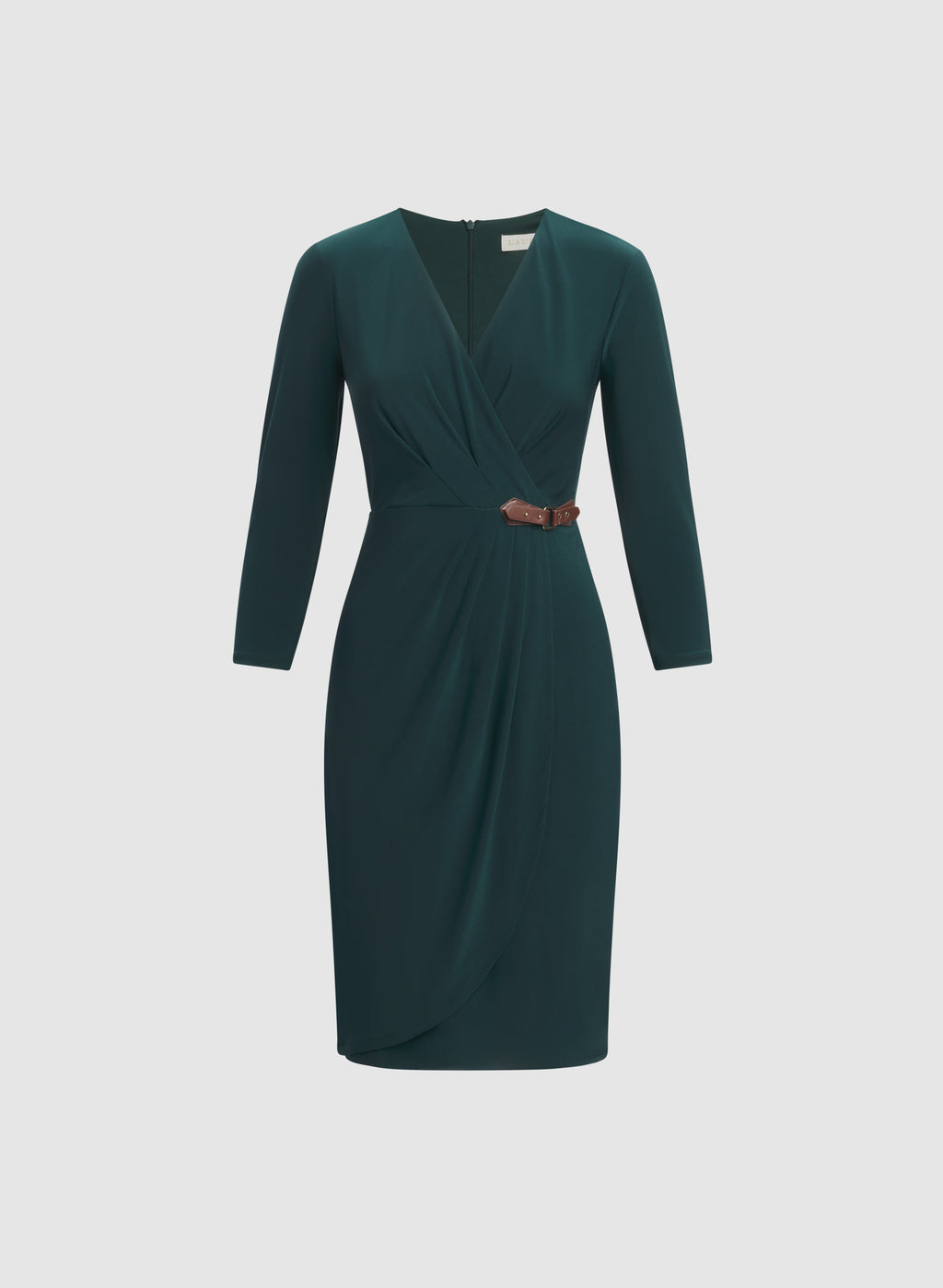 Buckled Tab Detail Dress