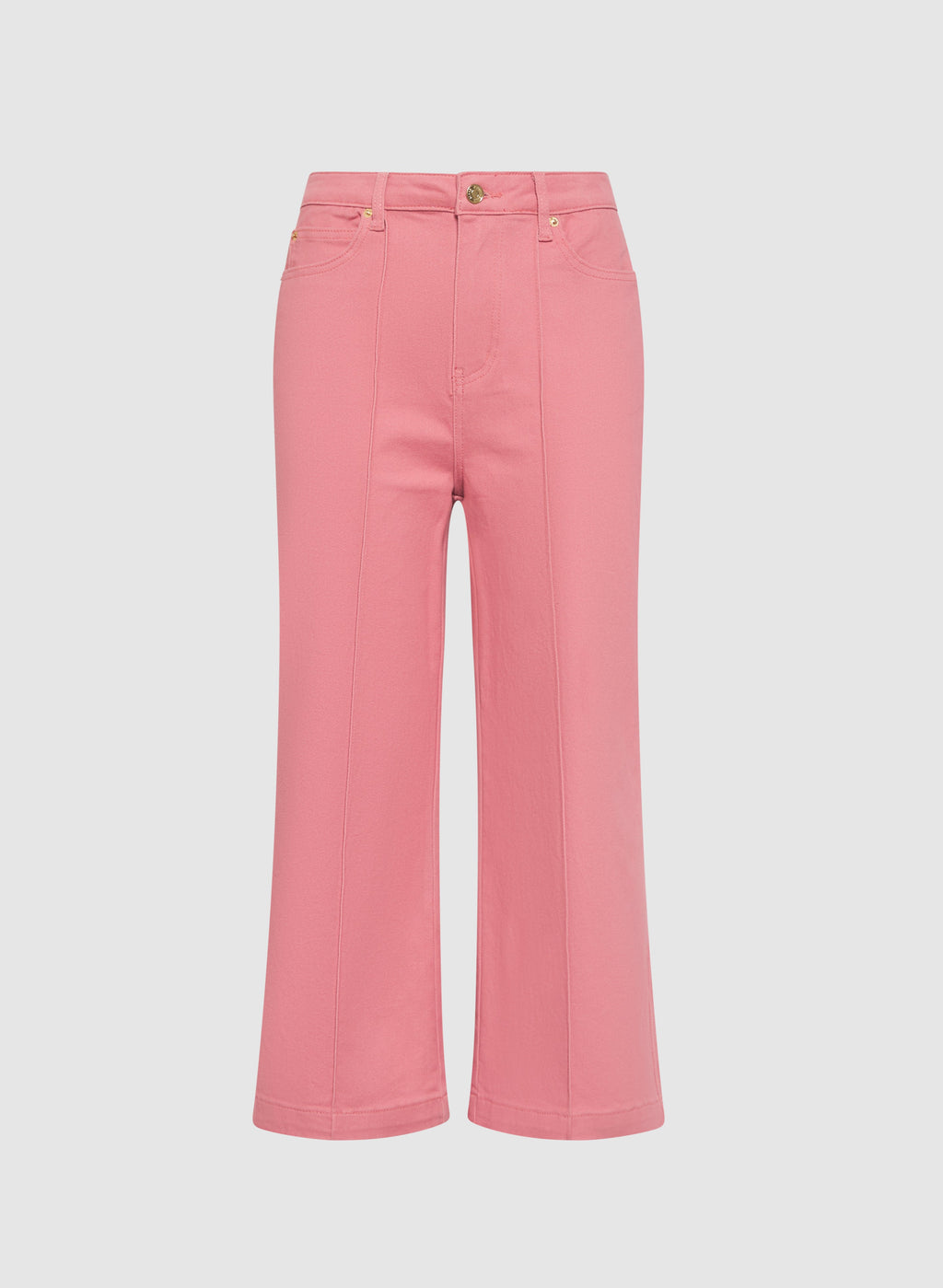 Cropped Flare-Leg Jeans