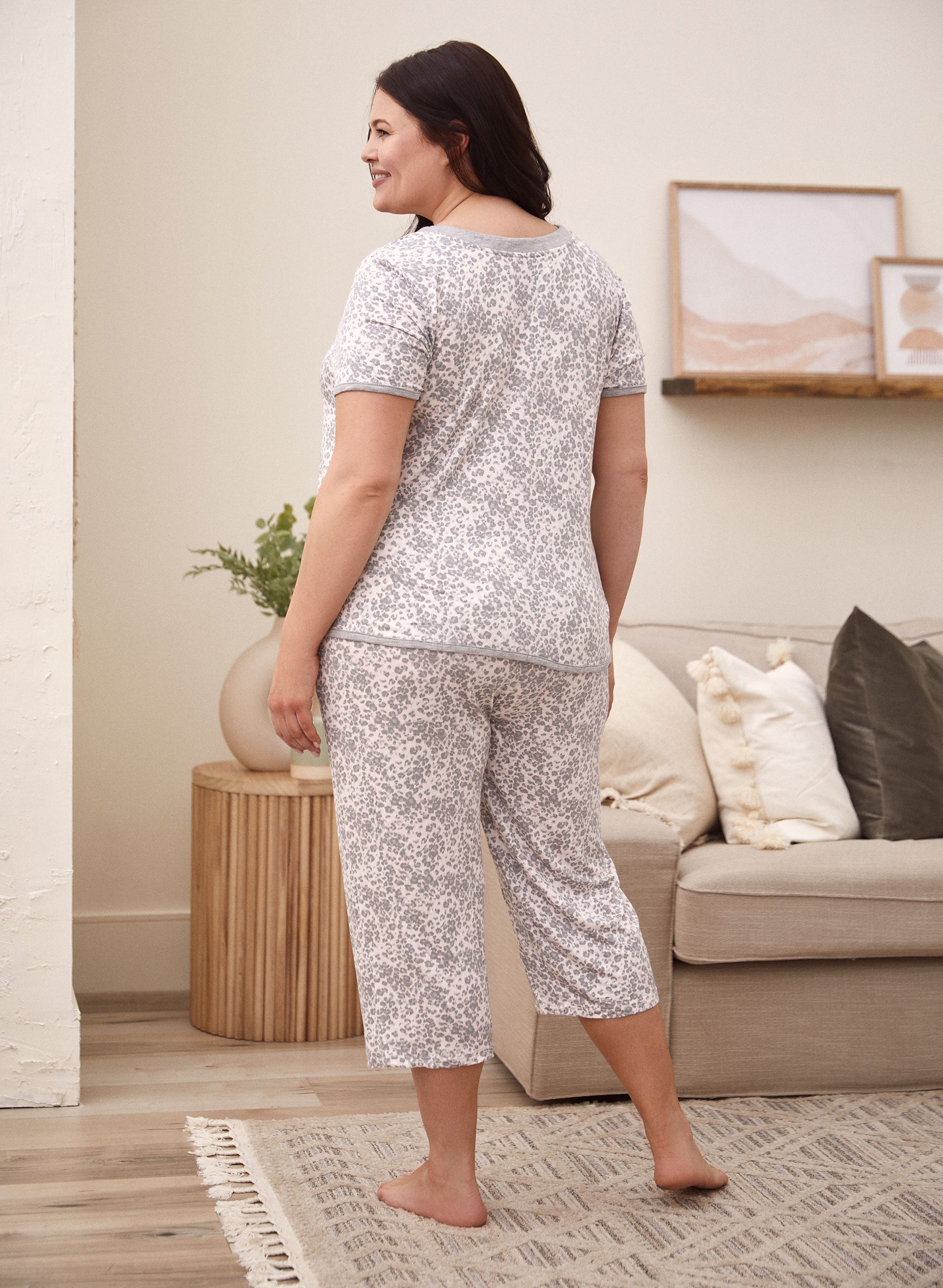 Animal Print Pyjama Set