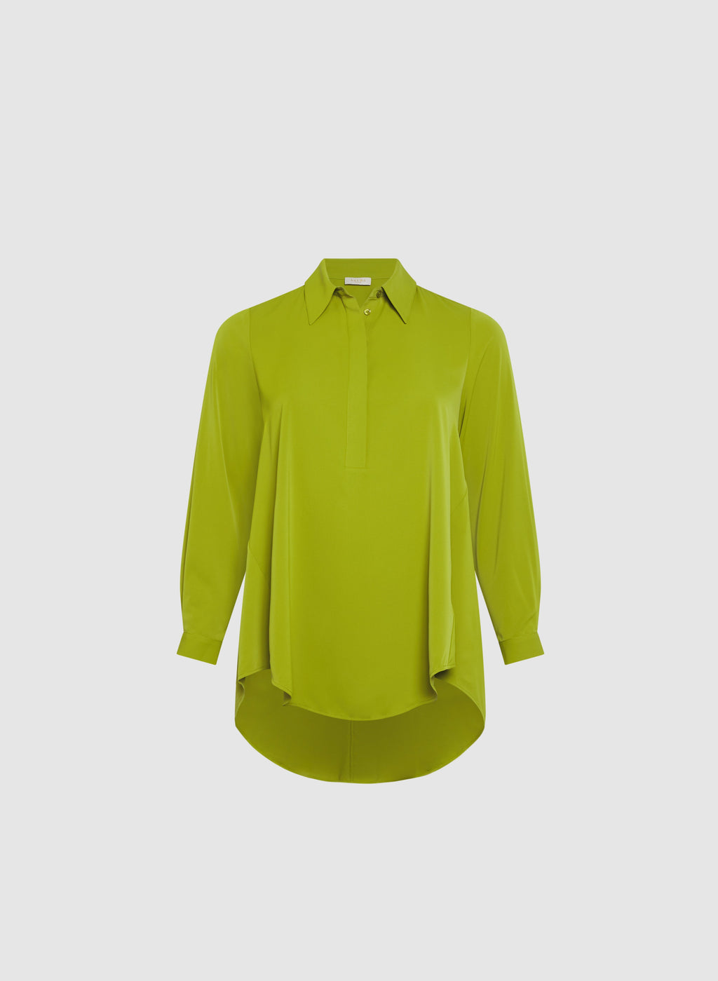 Asymmetric High-Low Hem Blouse