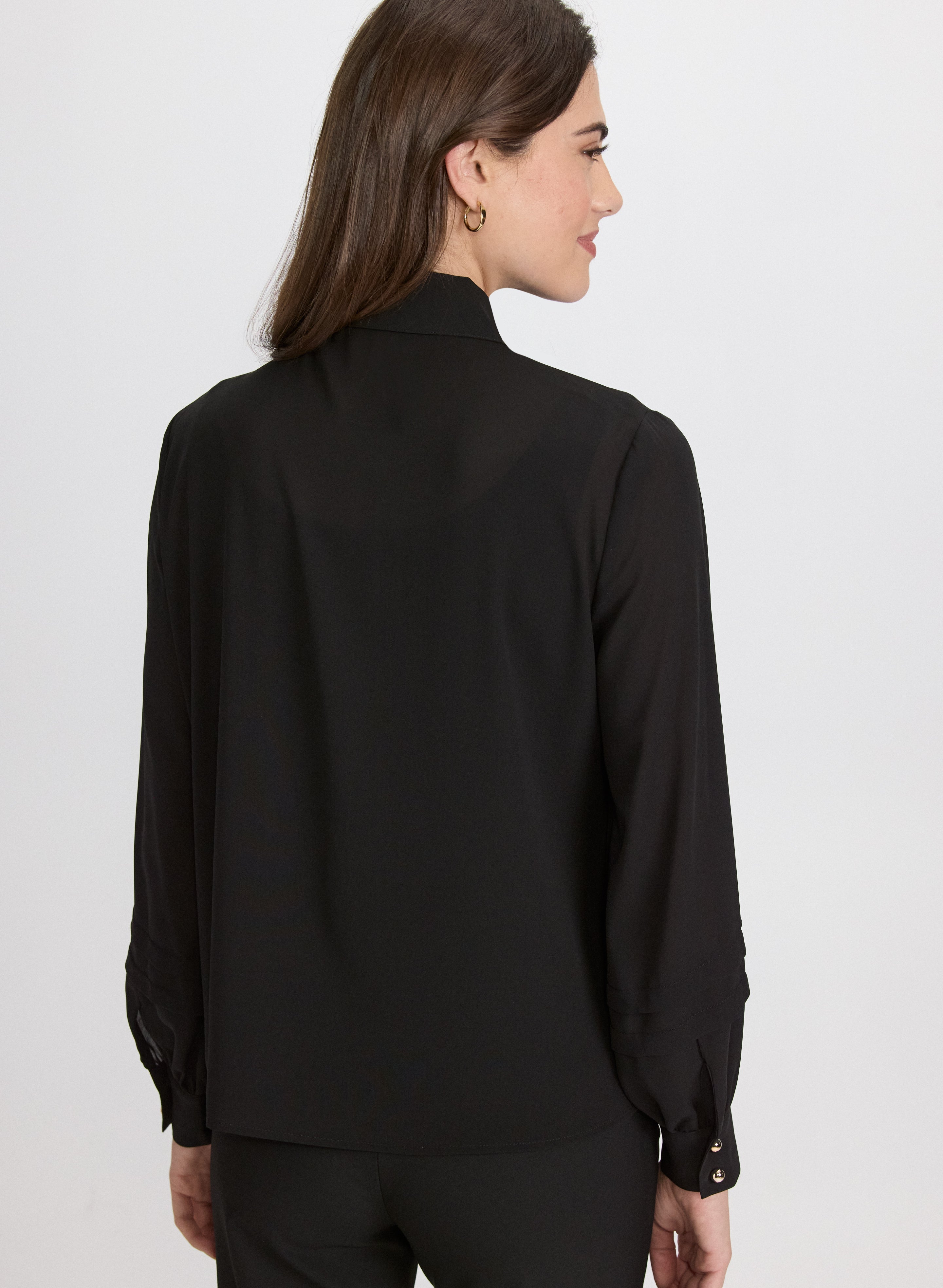 Button Detail Blouse