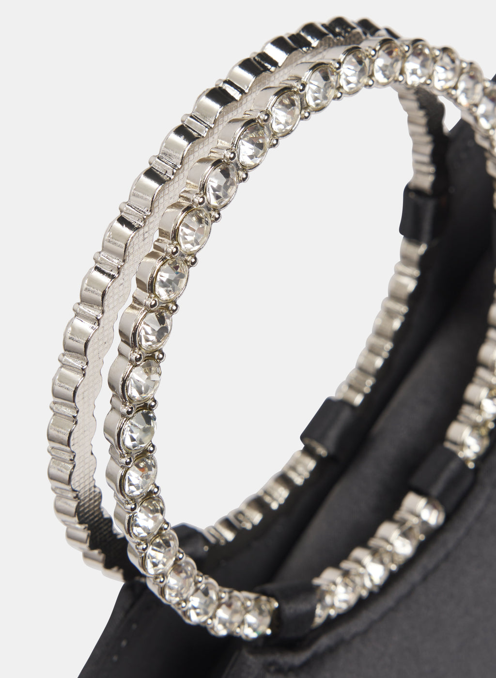 Crystal Top Handle Clutch