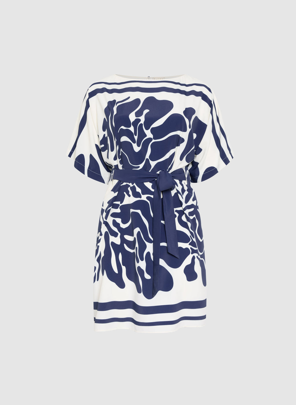 Abstract Print Dress