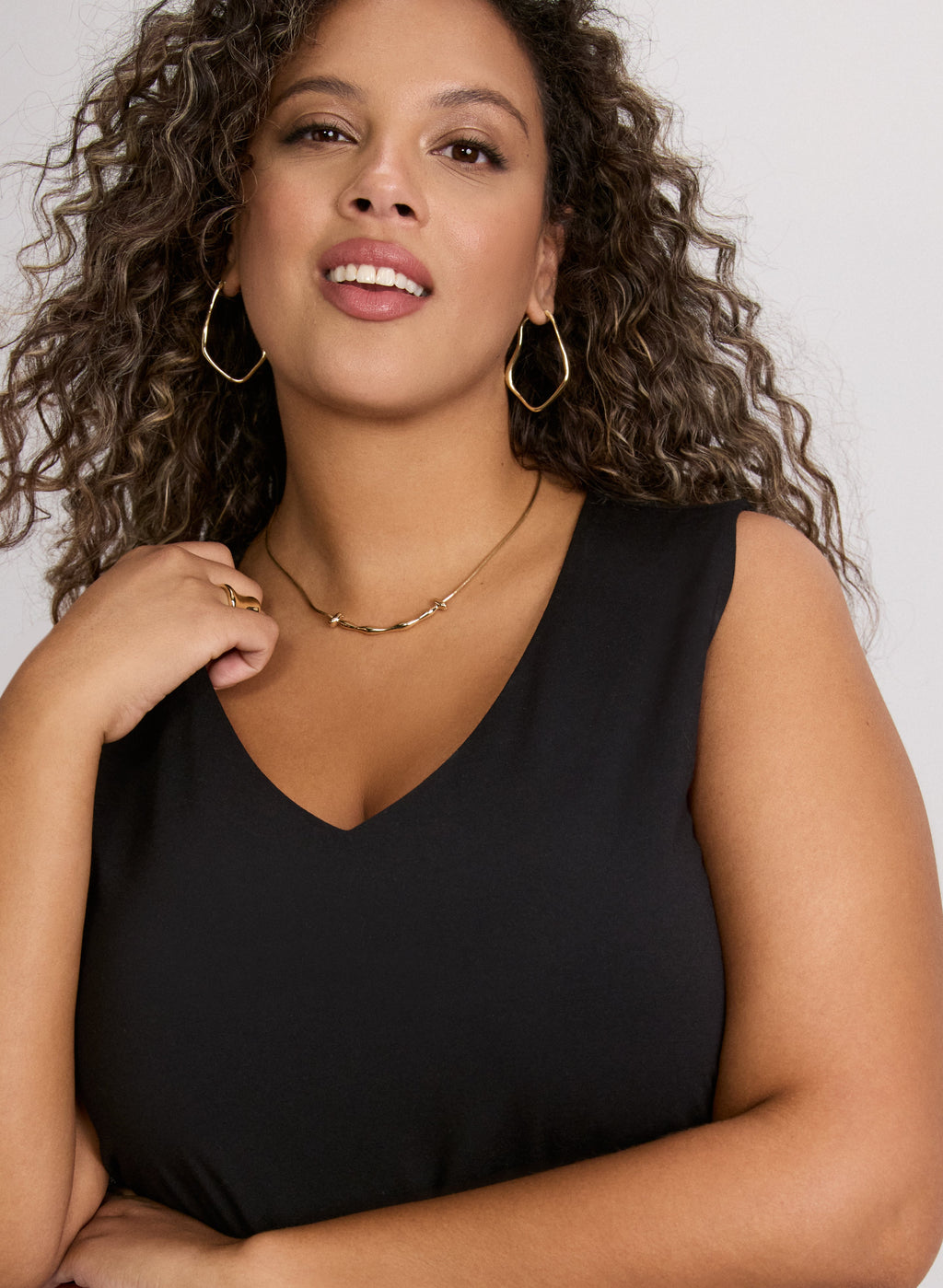 Cotton-Blend Tank Top