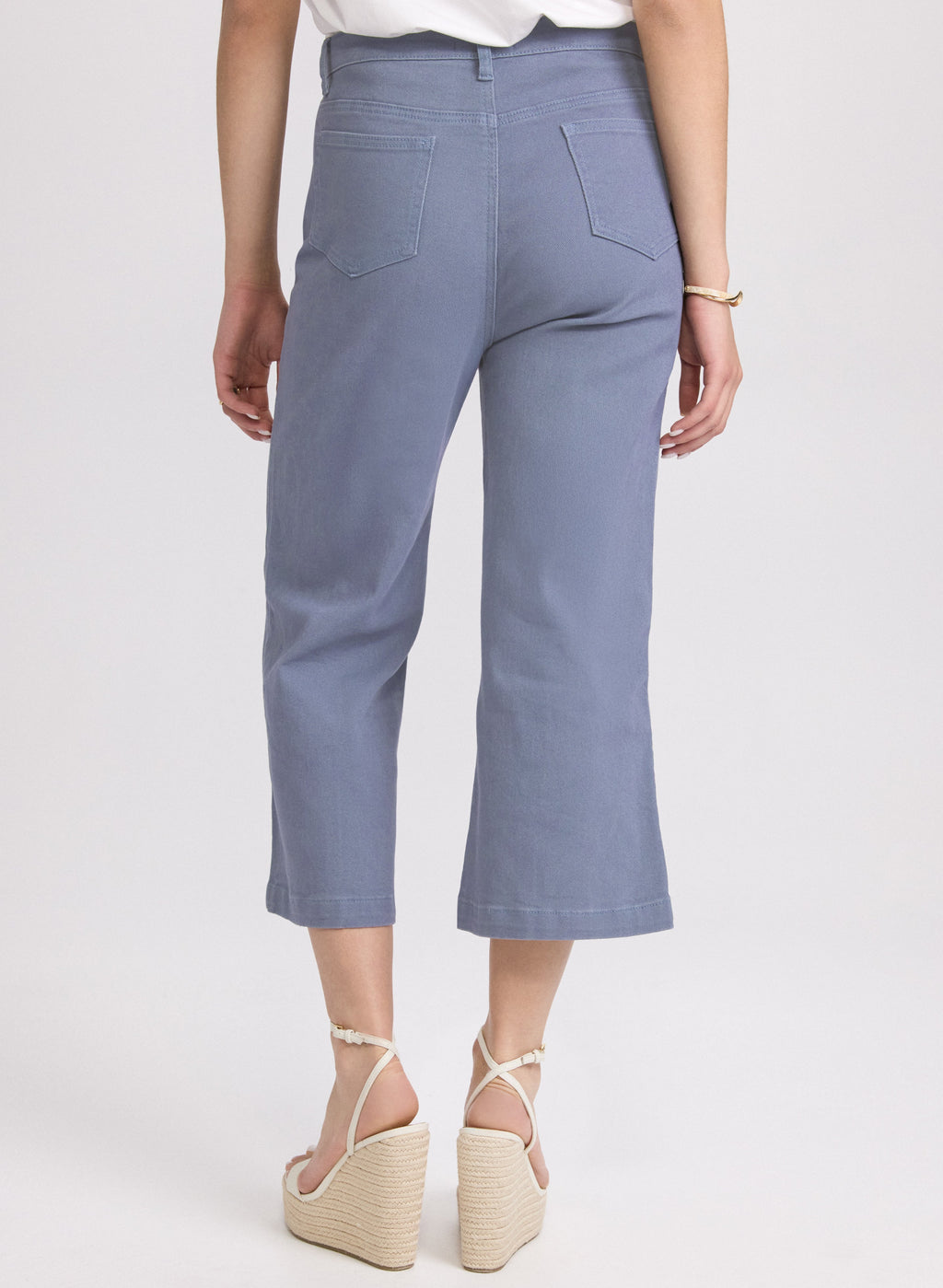 Cropped Flare-Leg Jeans