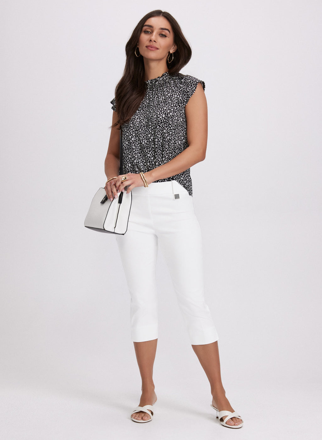 Bengaline Pull-On Capris