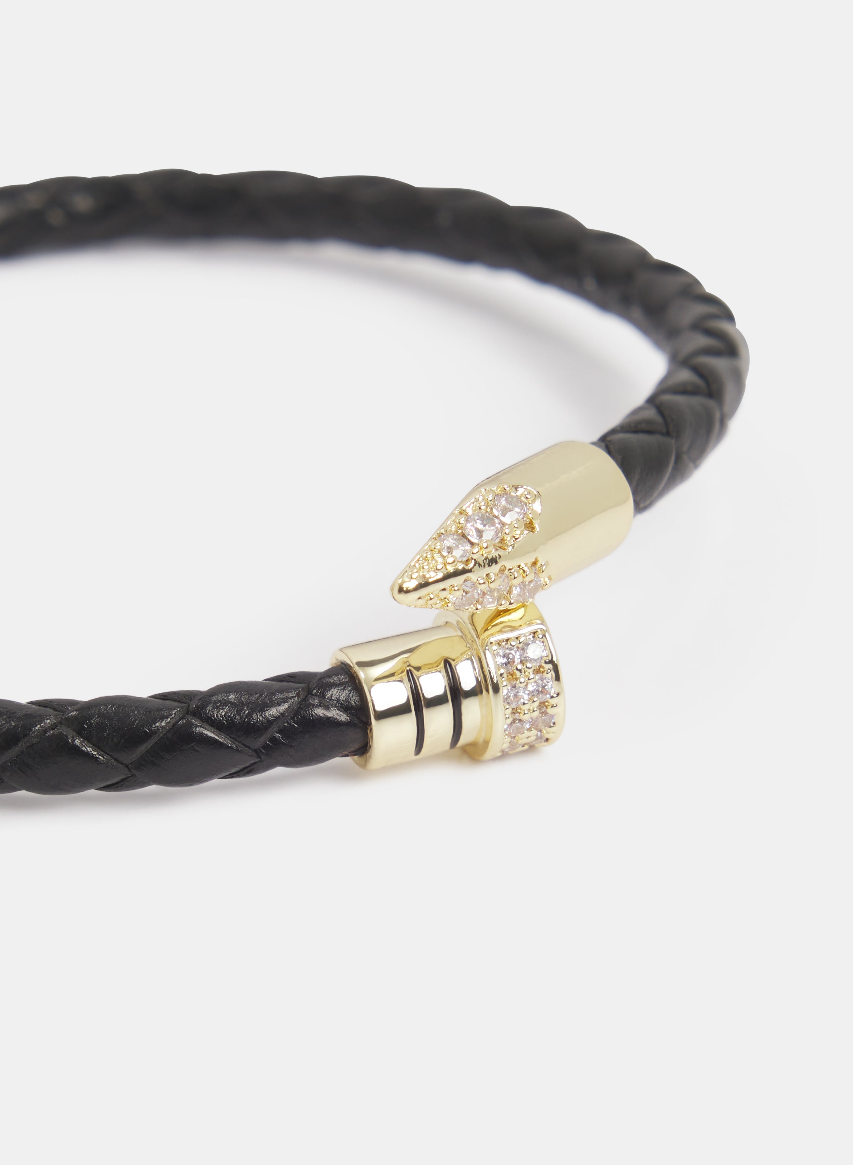 Braided Vegan Leather Bracelet