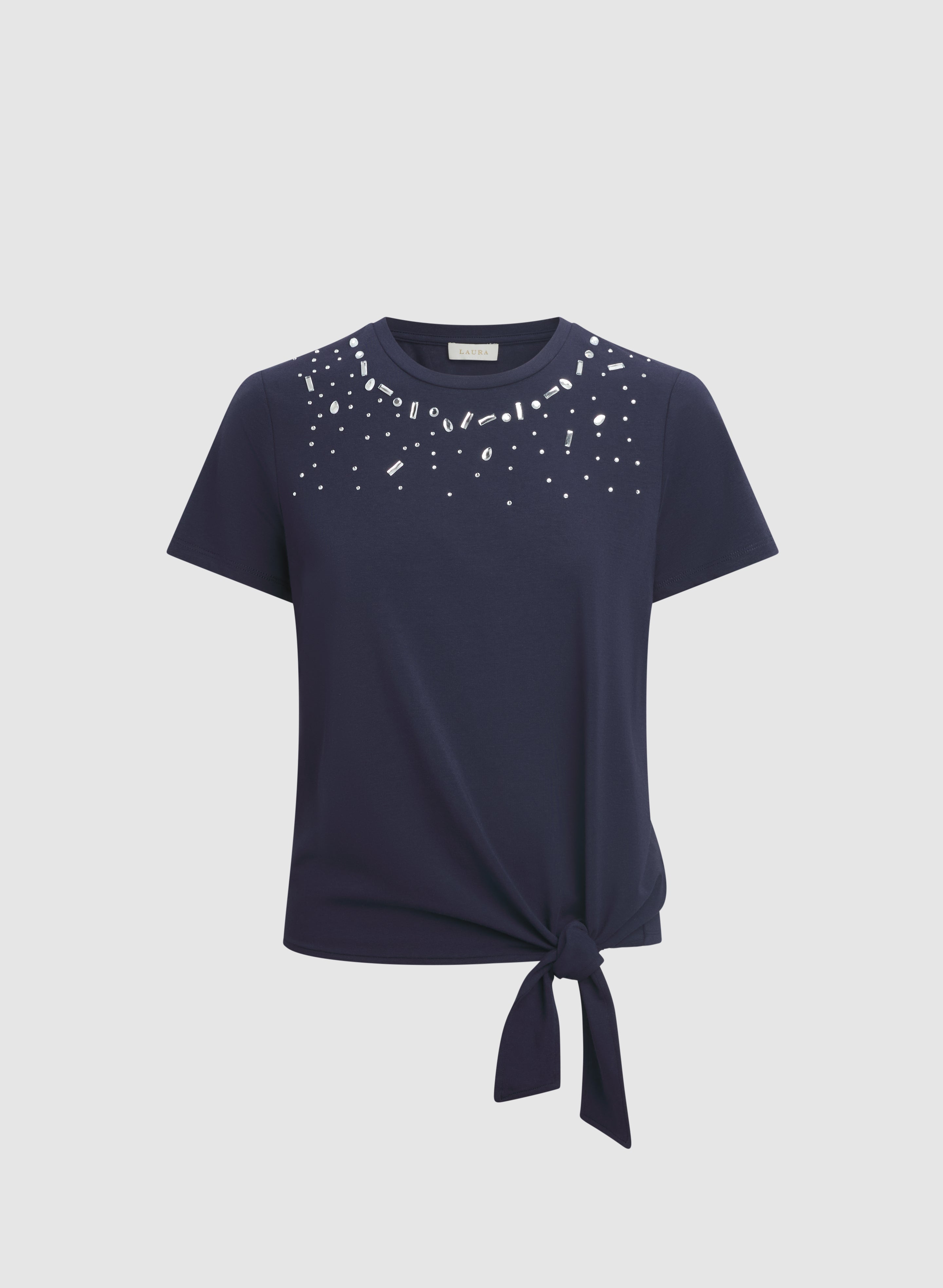 Crystal Trim T-Shirt