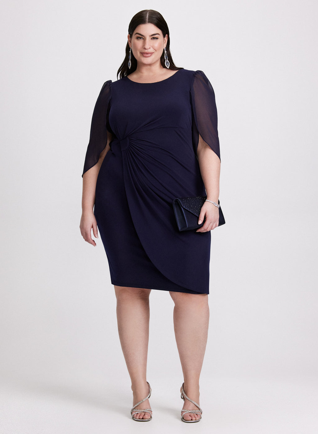 Chiffon Sleeve Dress