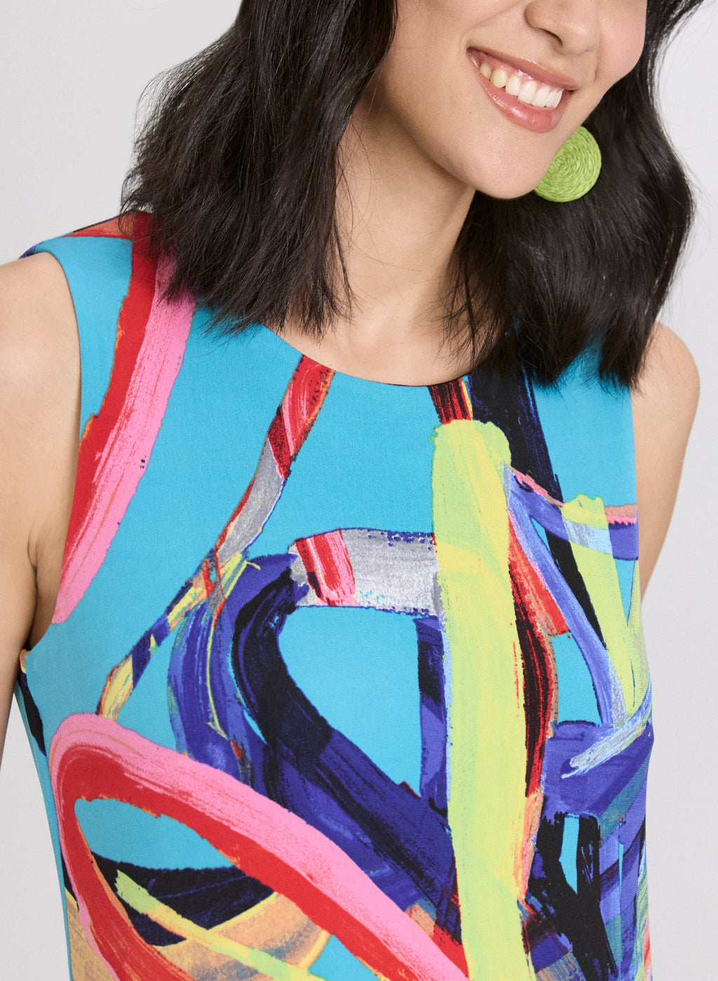 Abstract A-Line Dress