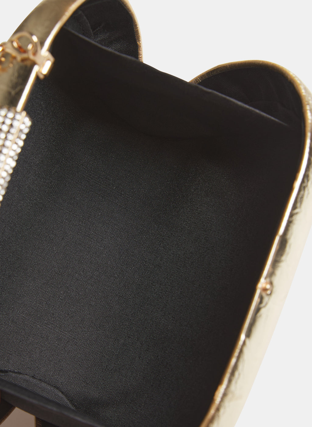 Crinkled Evening Clutch