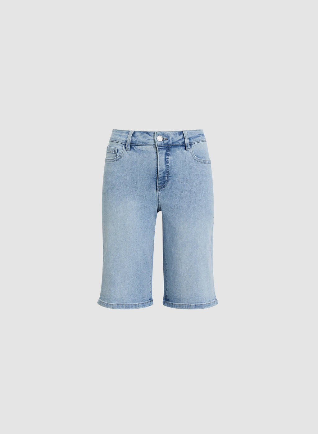 Denim Bermuda Shorts