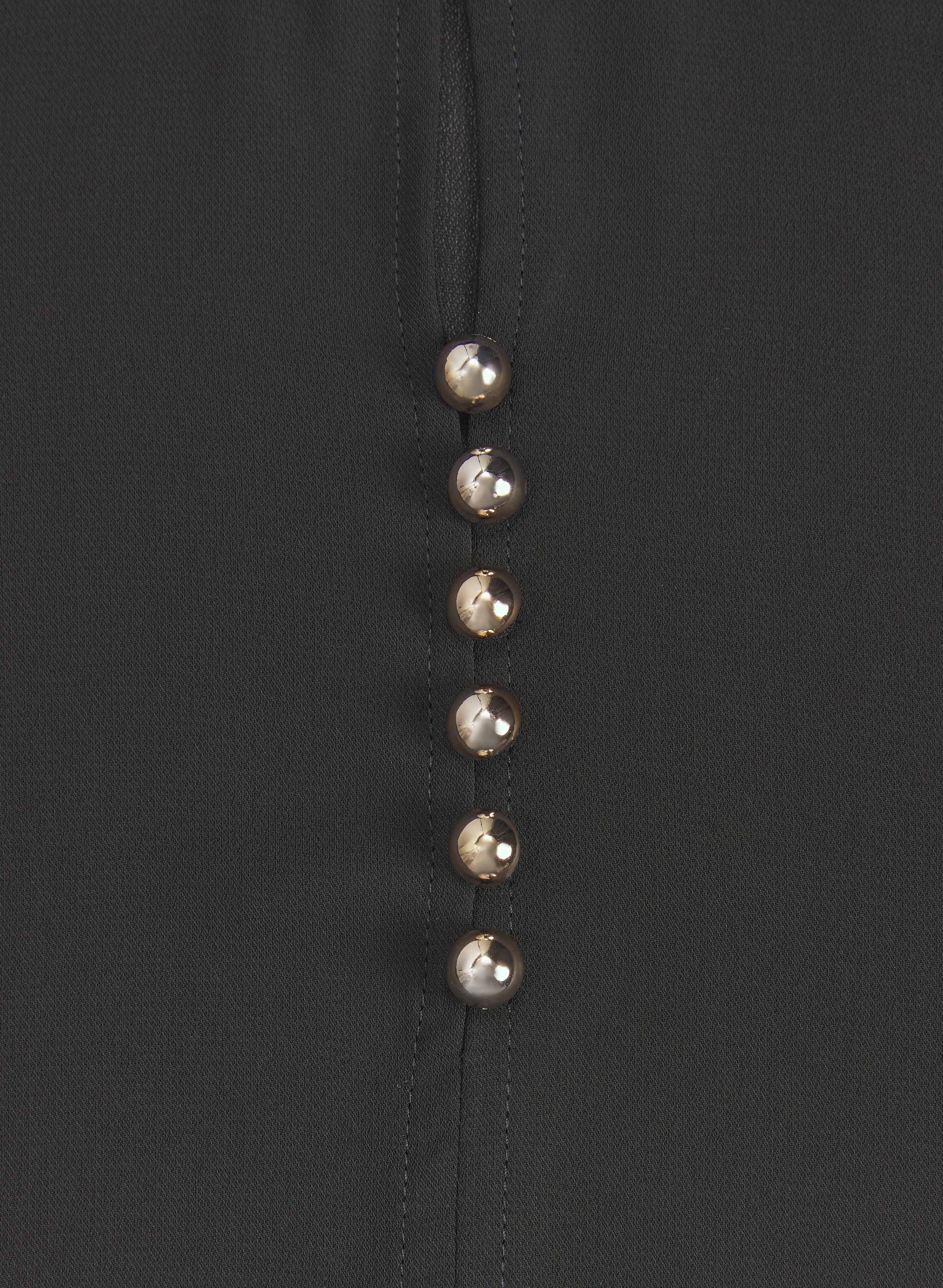 Button Detail Blouse