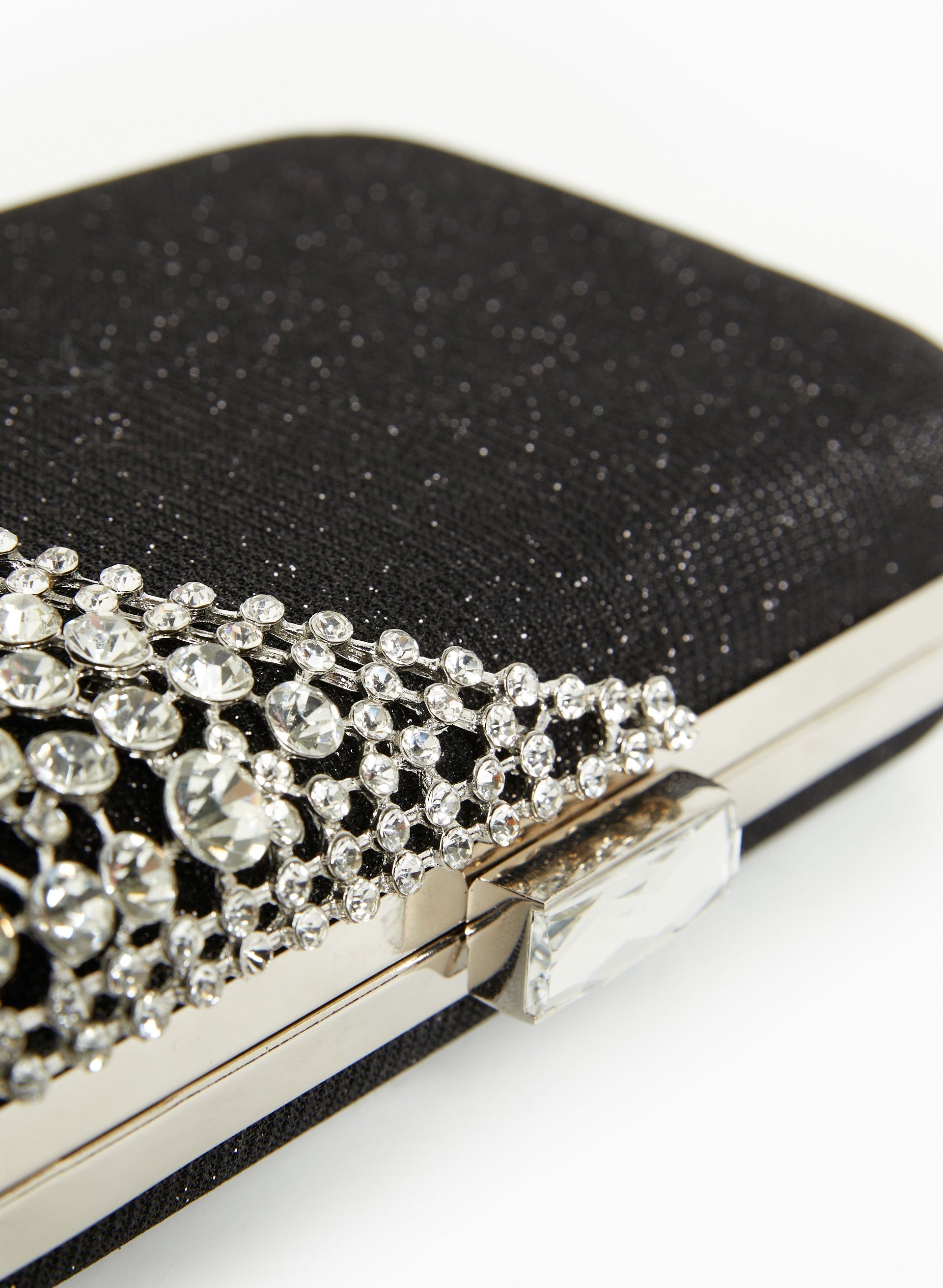 Crystal-Studded Clutch