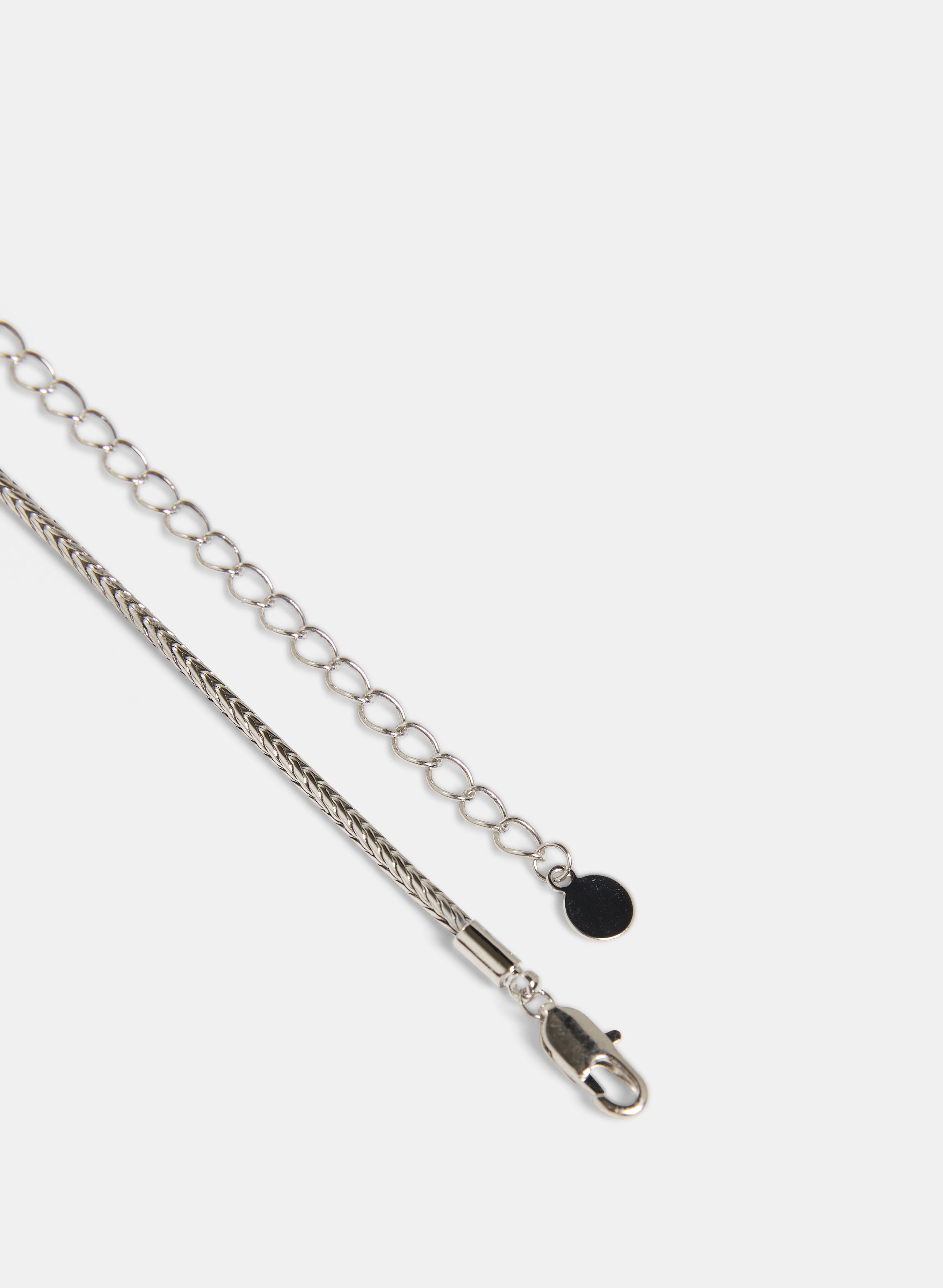 Cubic Zirconia Ball Pendant Necklace