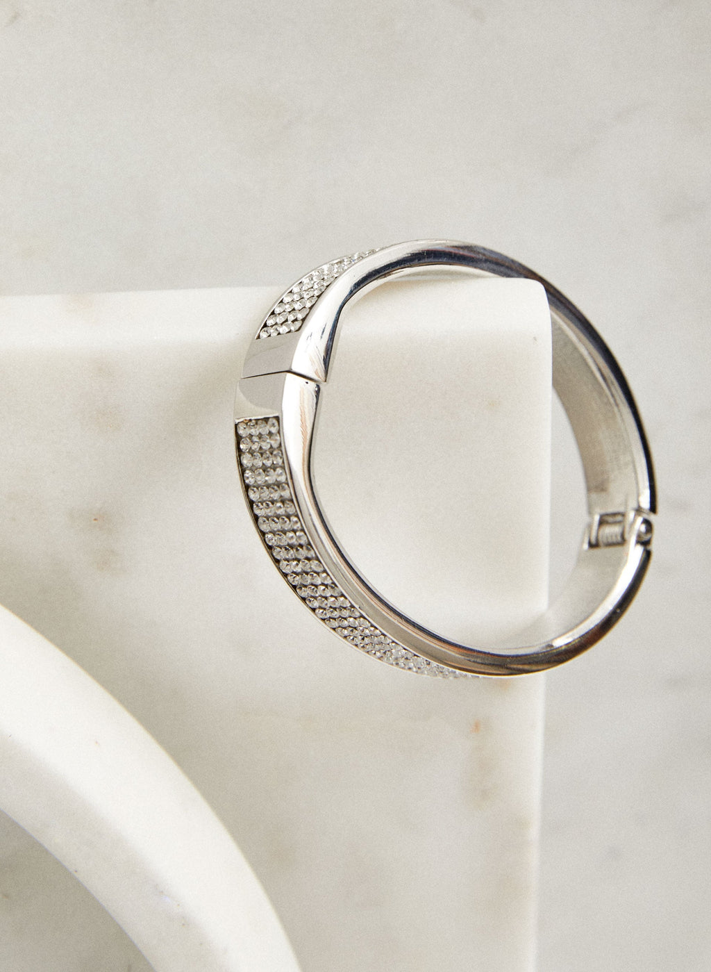 Crystal Detail Bangle Bracelet