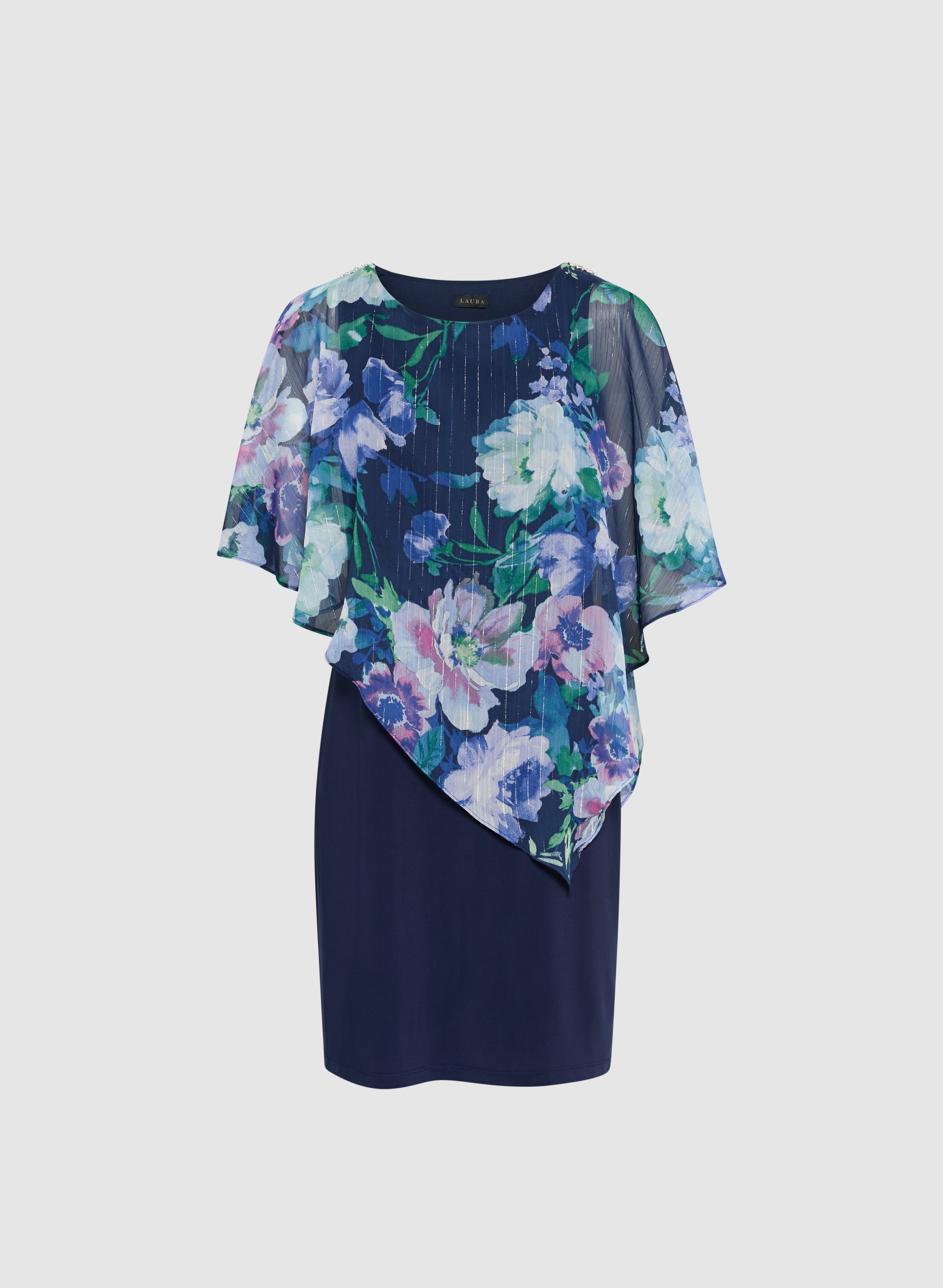 Chiffon & Jersey Dress