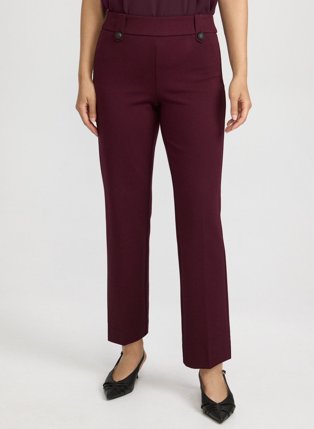 Ava Straight-Leg Pants