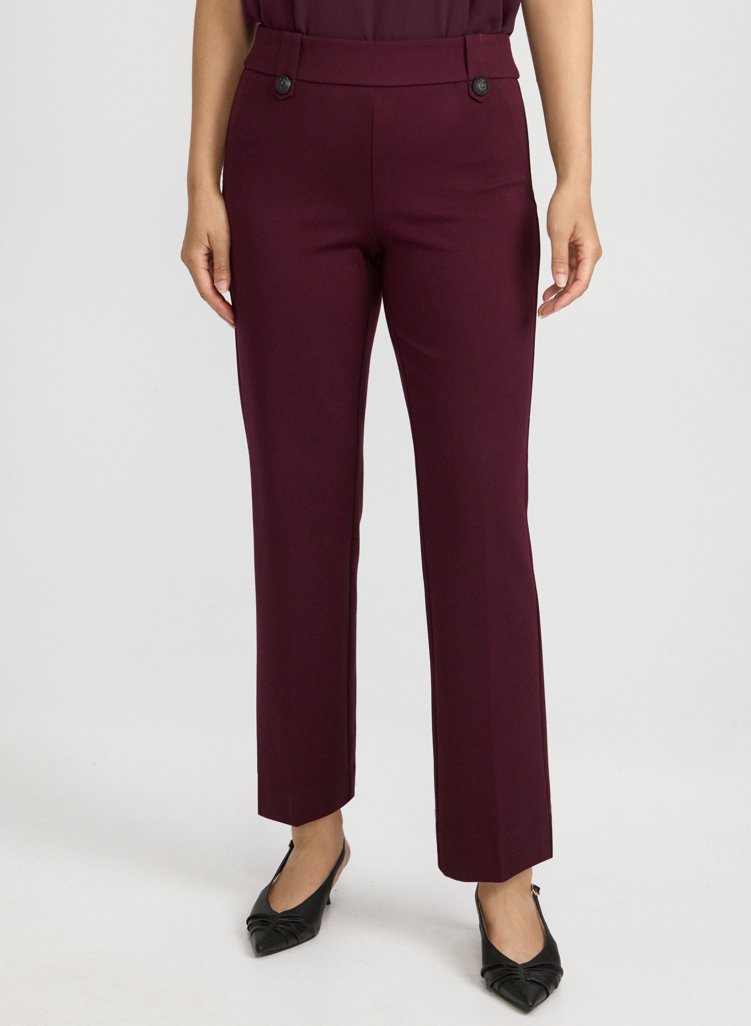 Ava Straight-Leg Pants