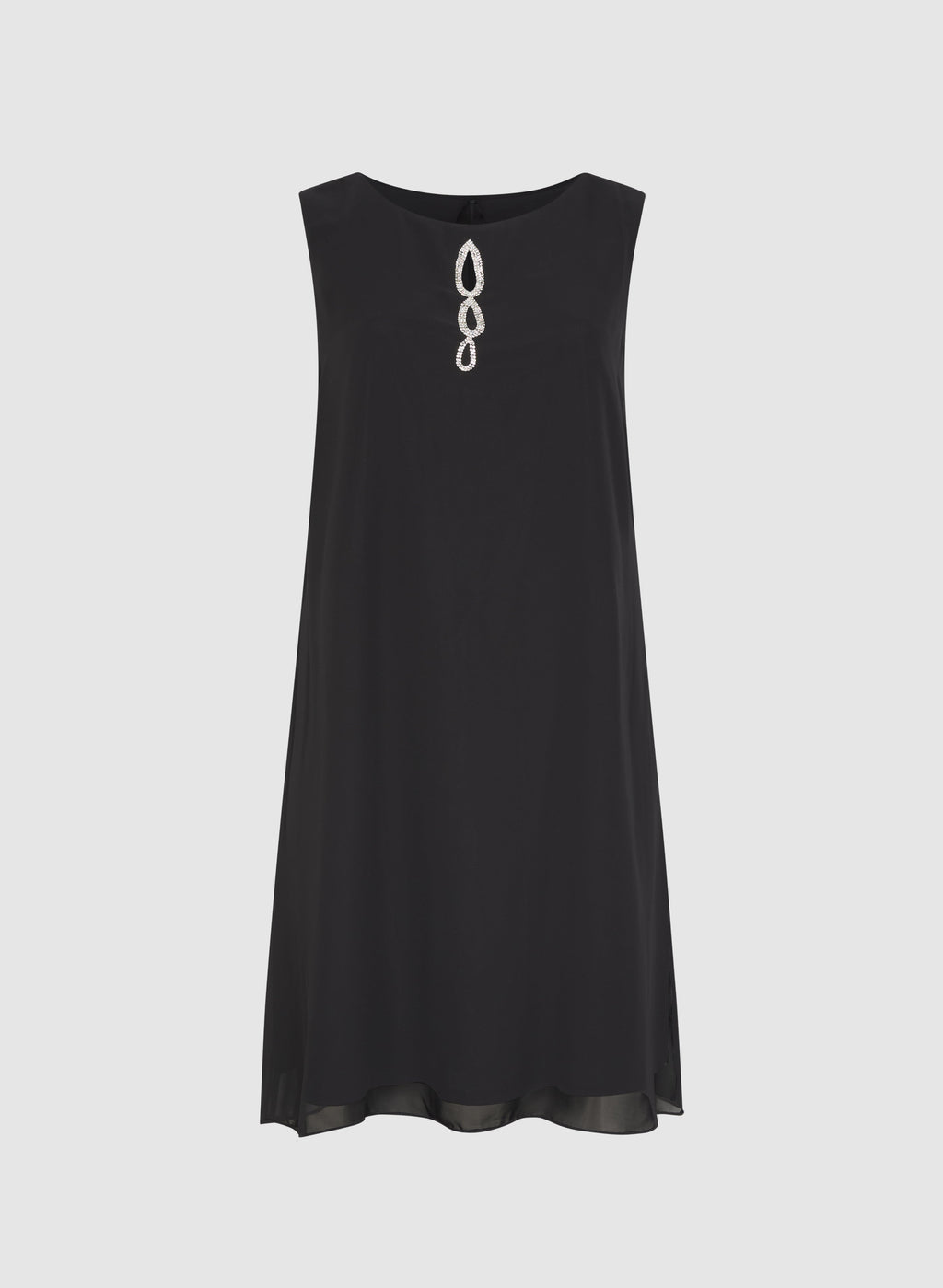 Chiffon Dress & Cape Set