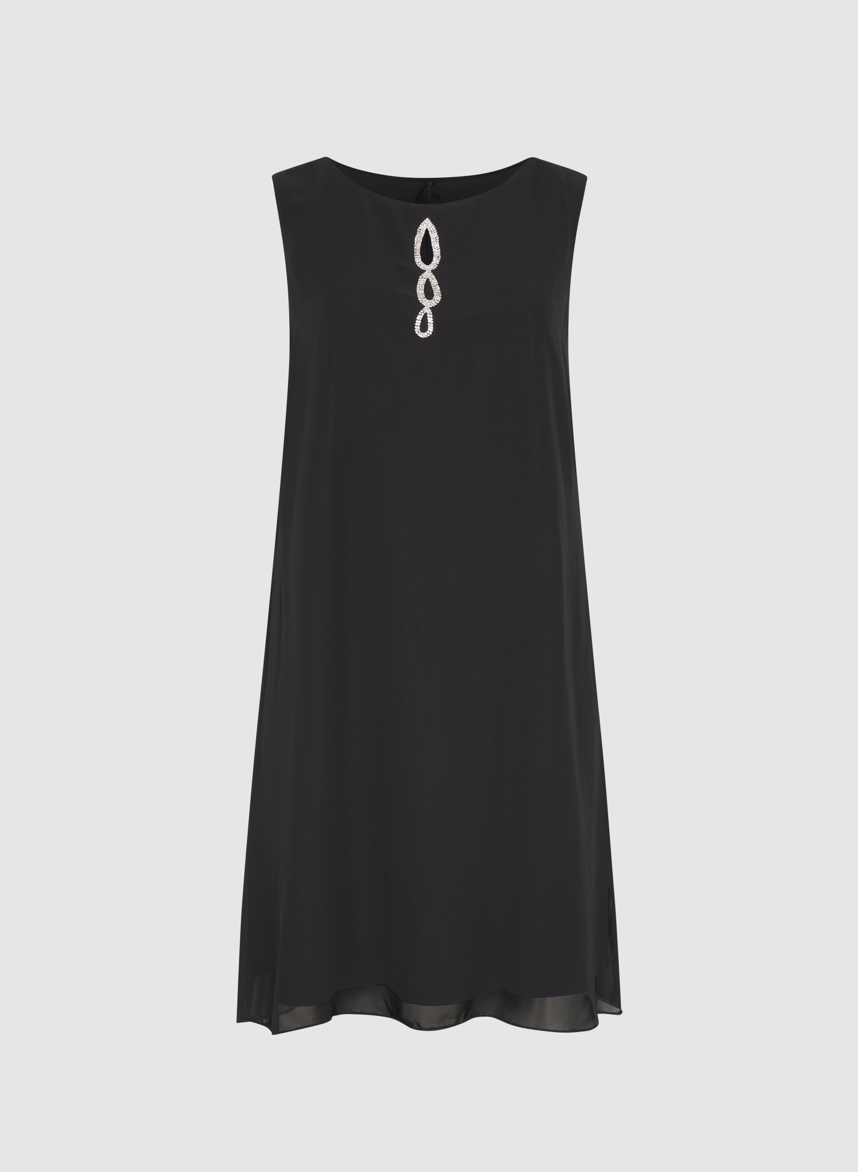 Chiffon Dress & Cape Set