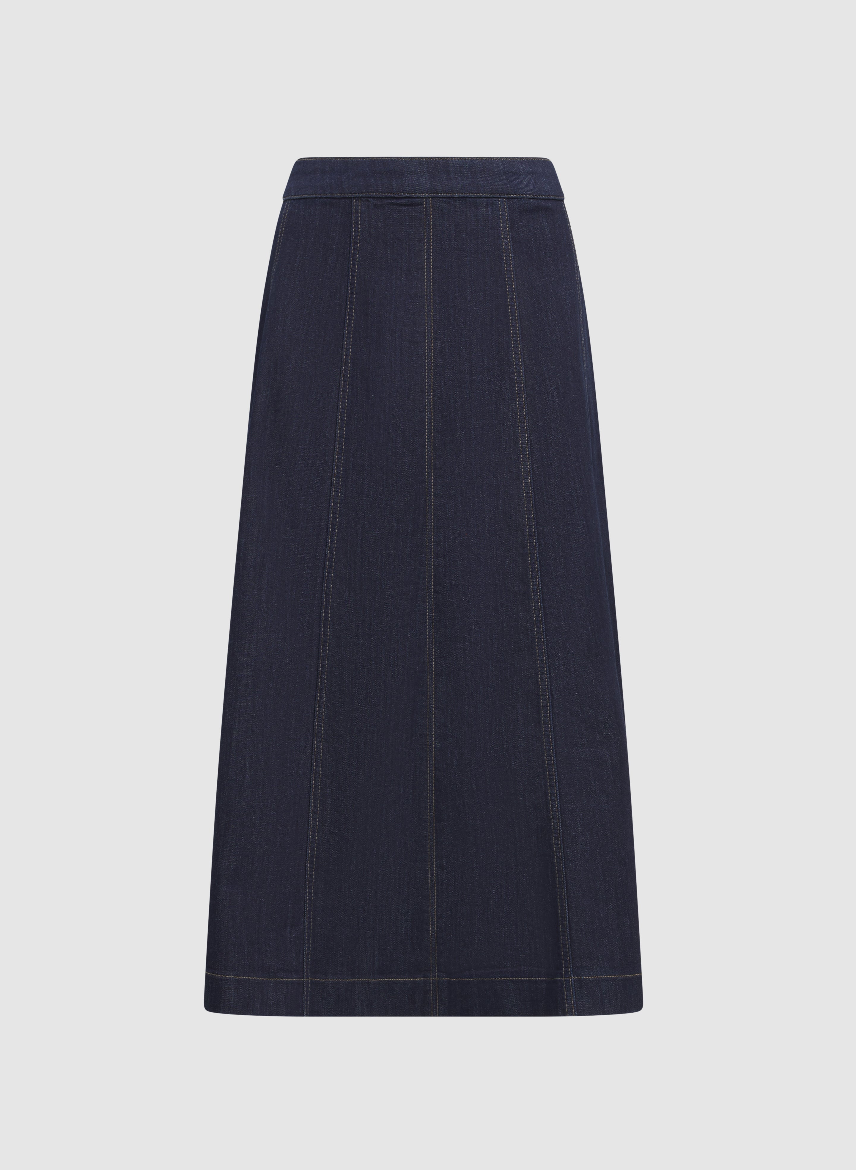 A-Line Denim Skirt