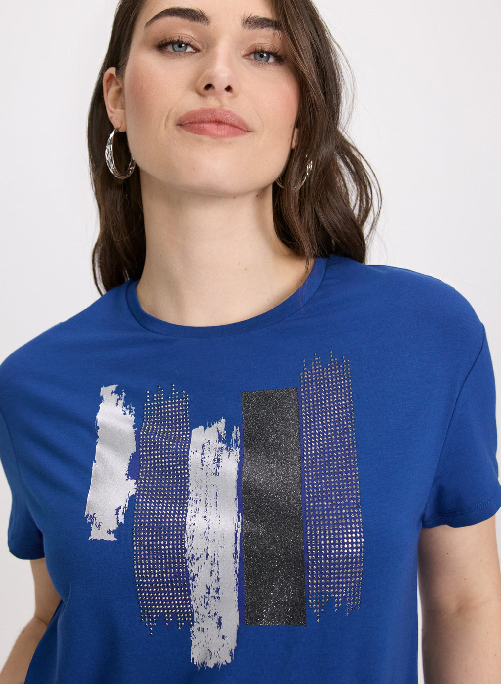 Brushstroke Print T-Shirt