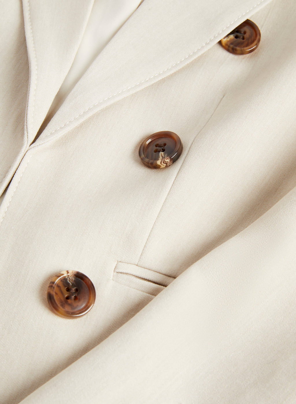 Button Detail Blazer