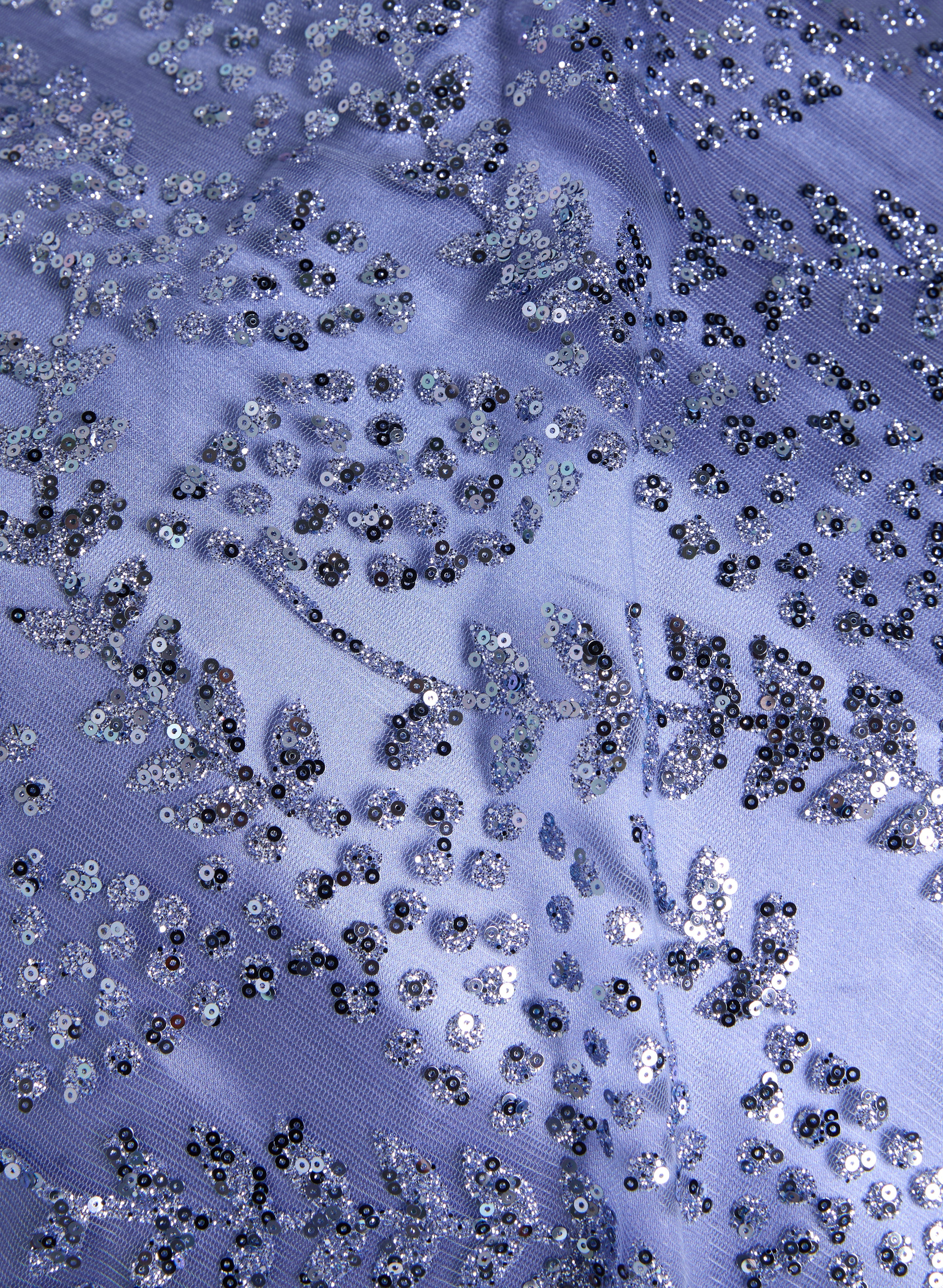 Corset-Style Sequin Detail Dress