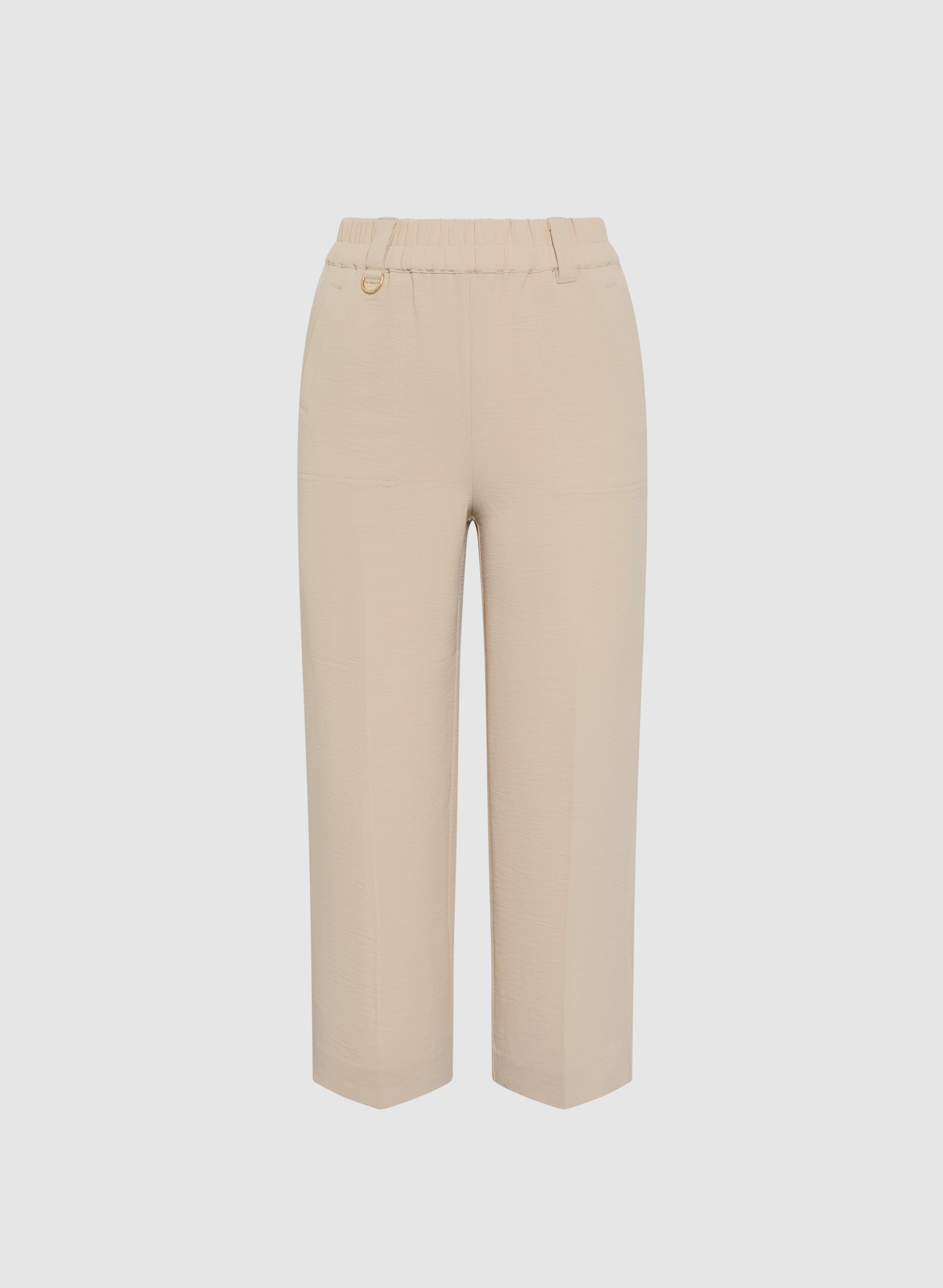 Crinkle Crepe Culottes