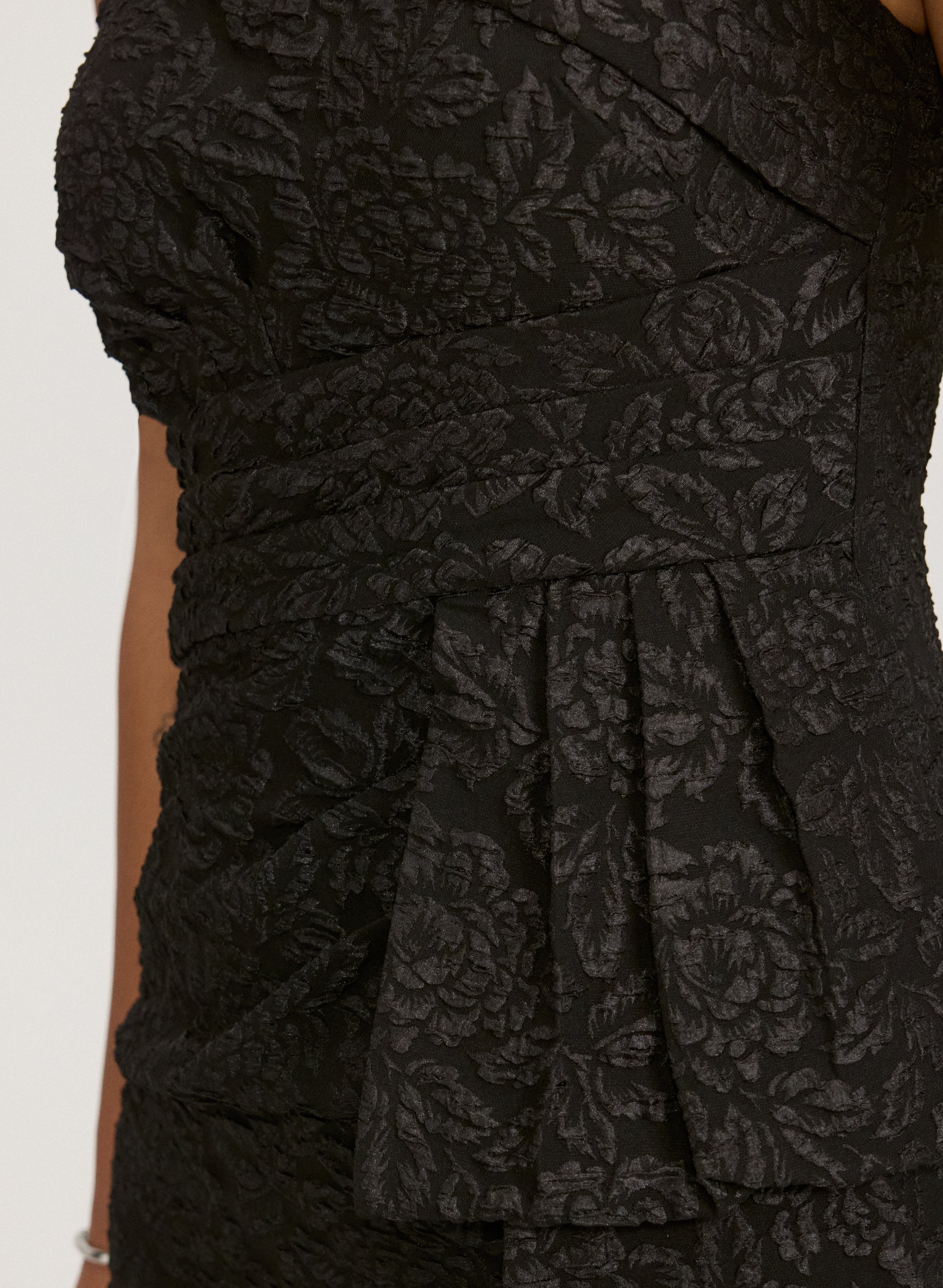 Asymmetric Neck Dress