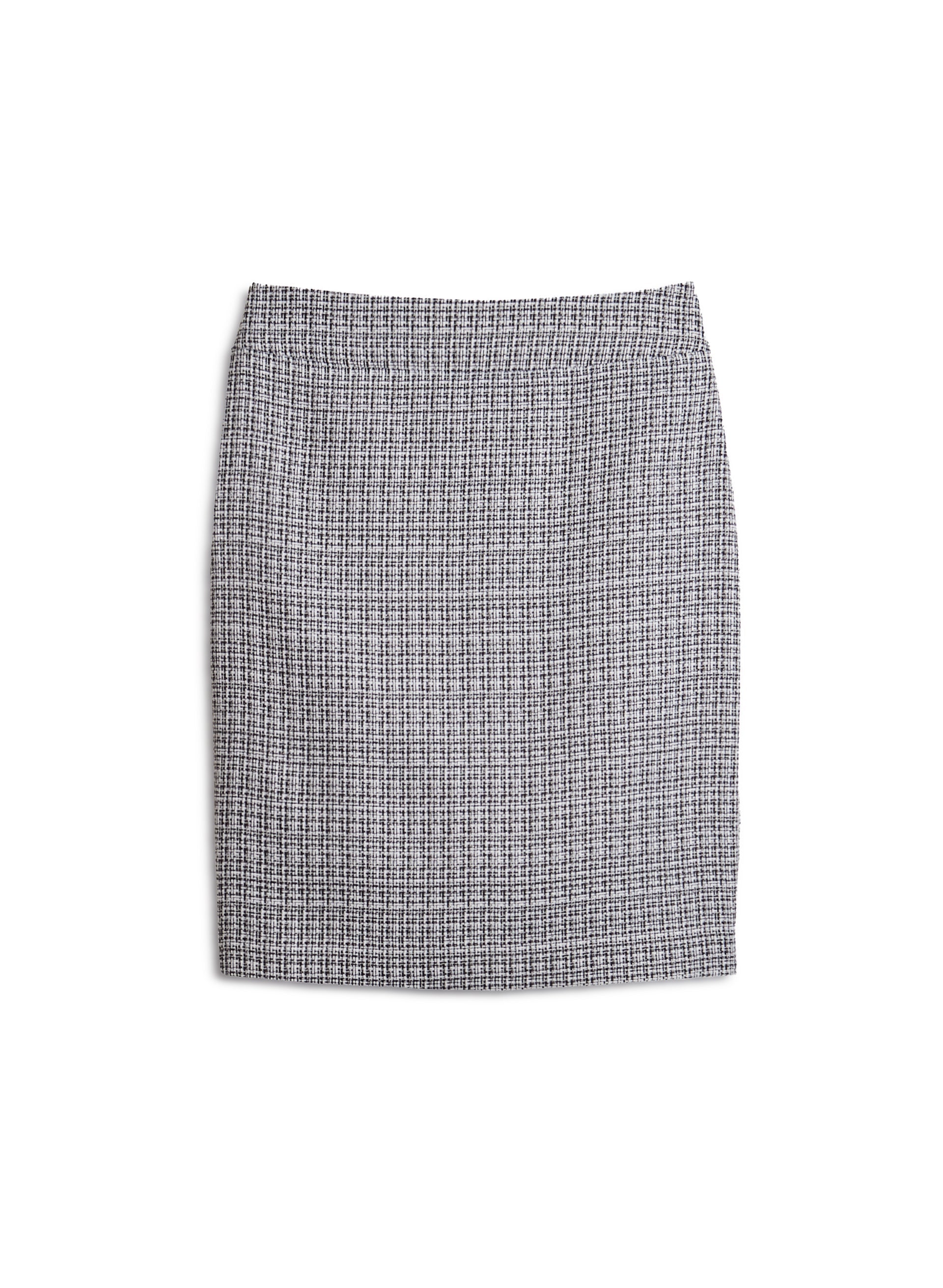 Bouclé Pencil Skirt