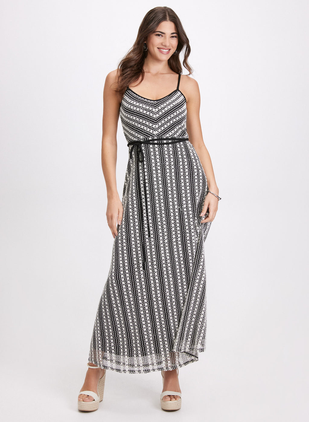 Crochet Detail Dress