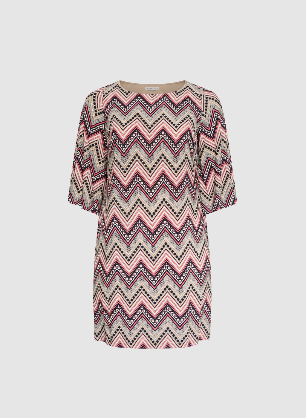 Chevron Print Dress