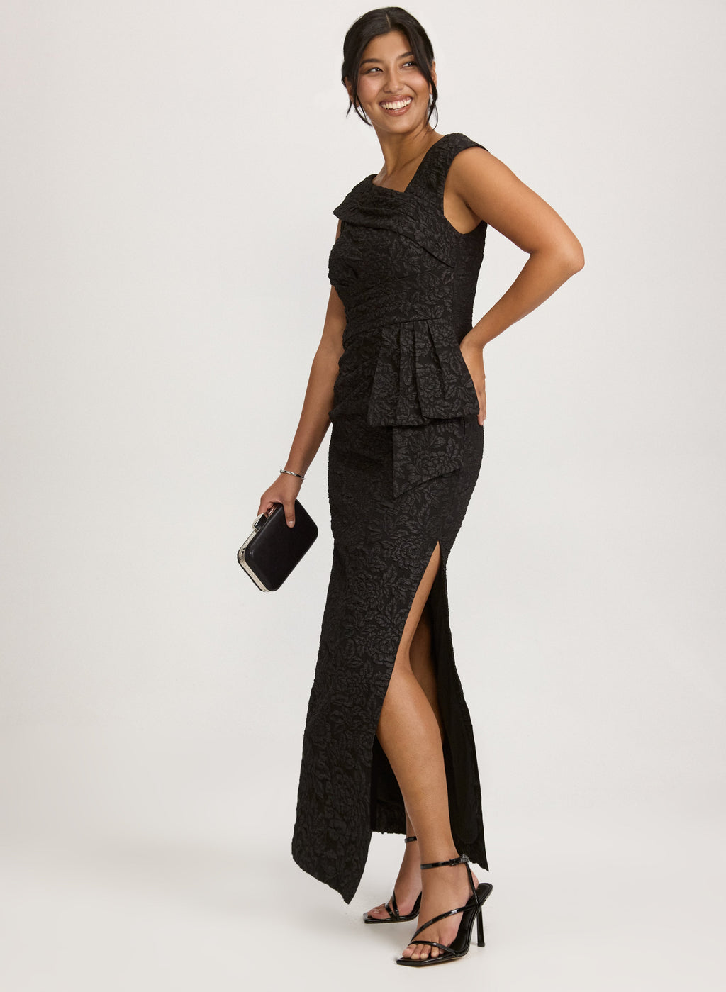 Asymmetric Neck Dress
