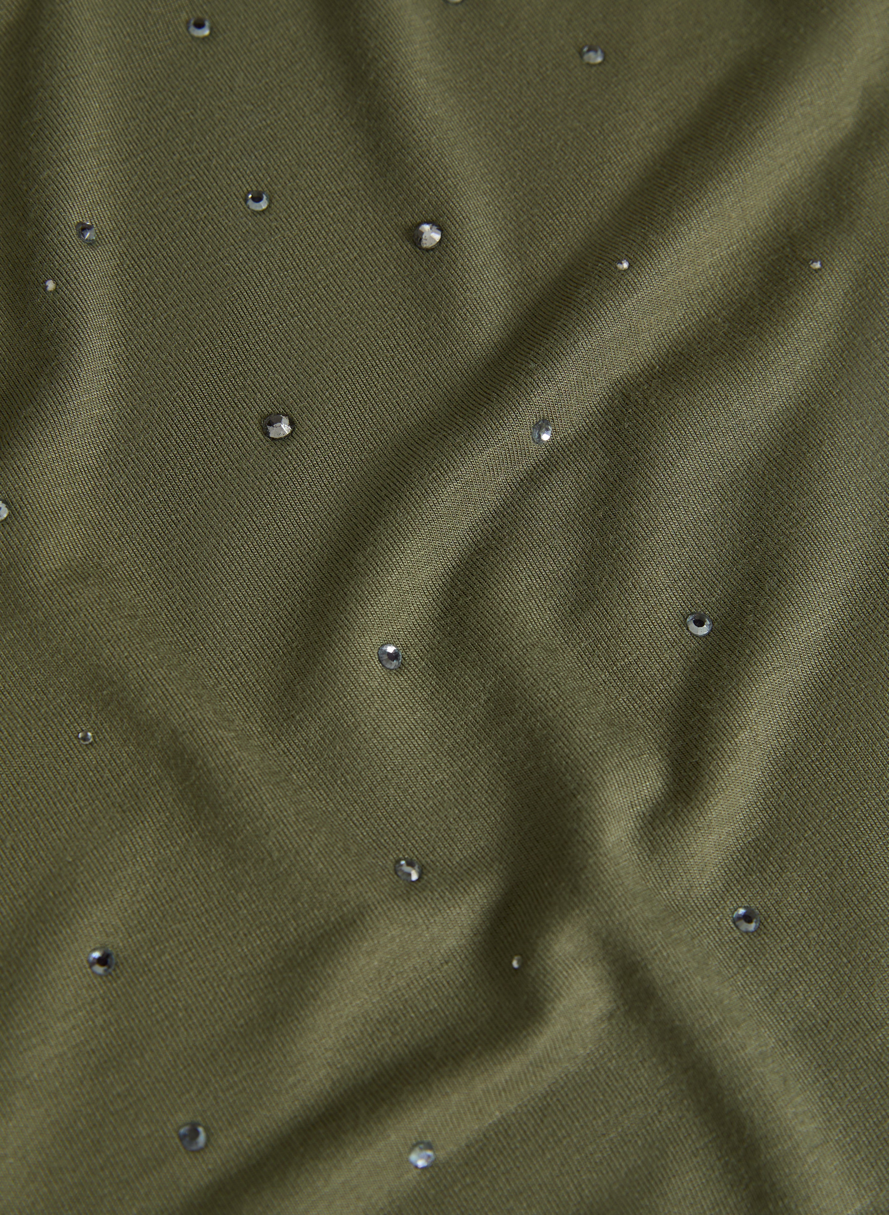 Bead Embellished T-Shirt