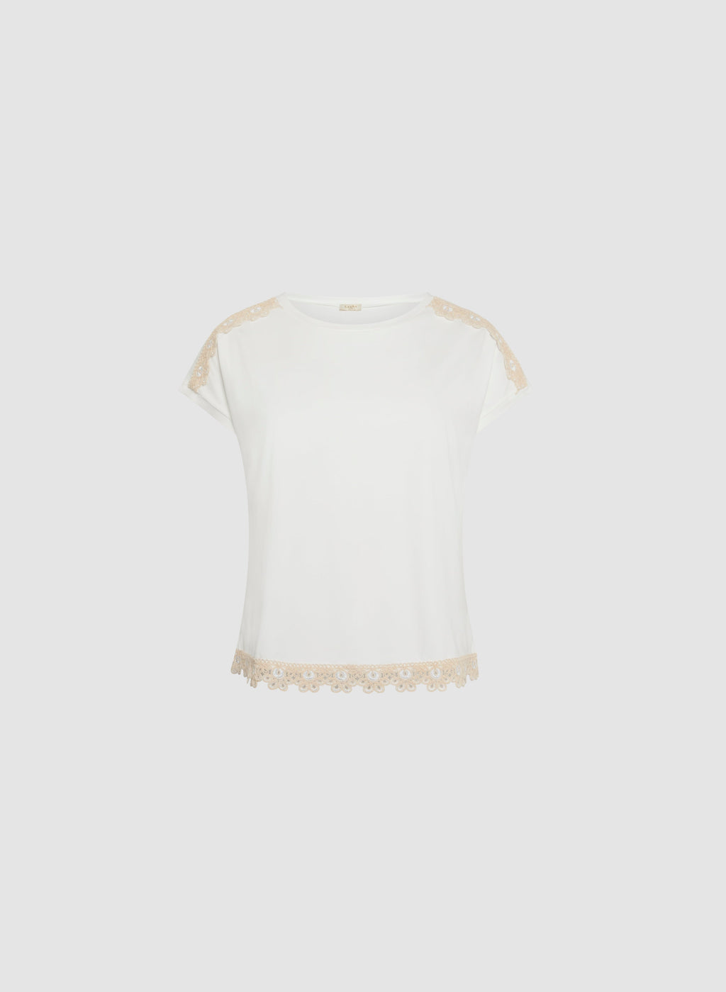 Crochet Trim T-Shirt